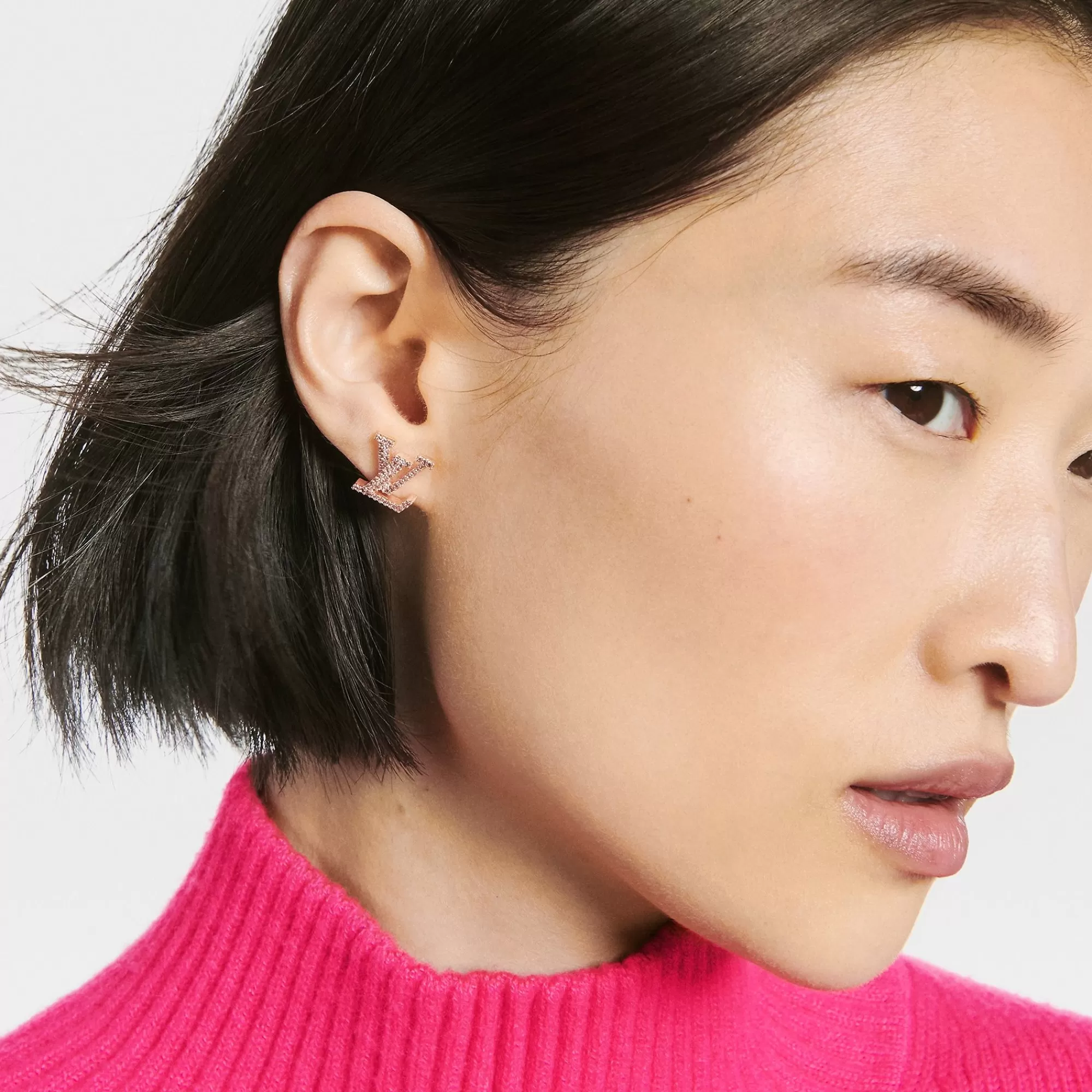 Best Sale Louis Vuitton Lv Iconic Earrings Blush