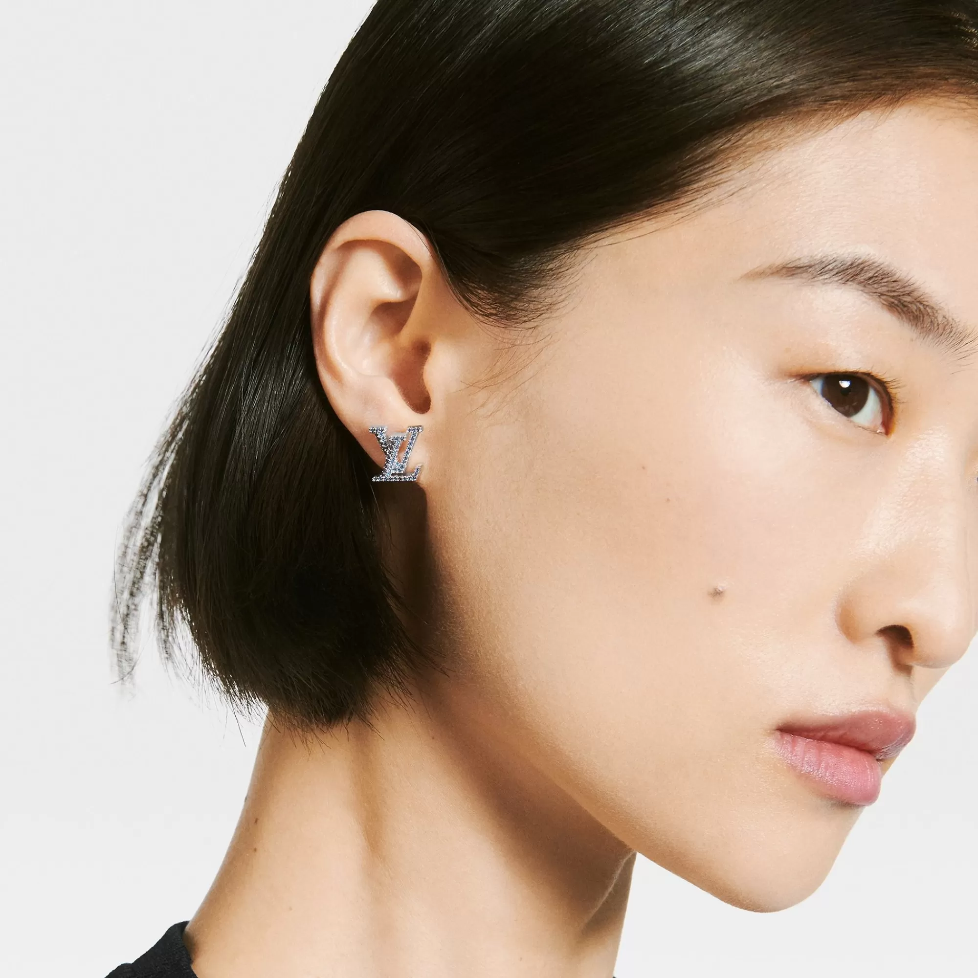 Cheap Louis Vuitton Lv Iconic Earrings Aquamarine
