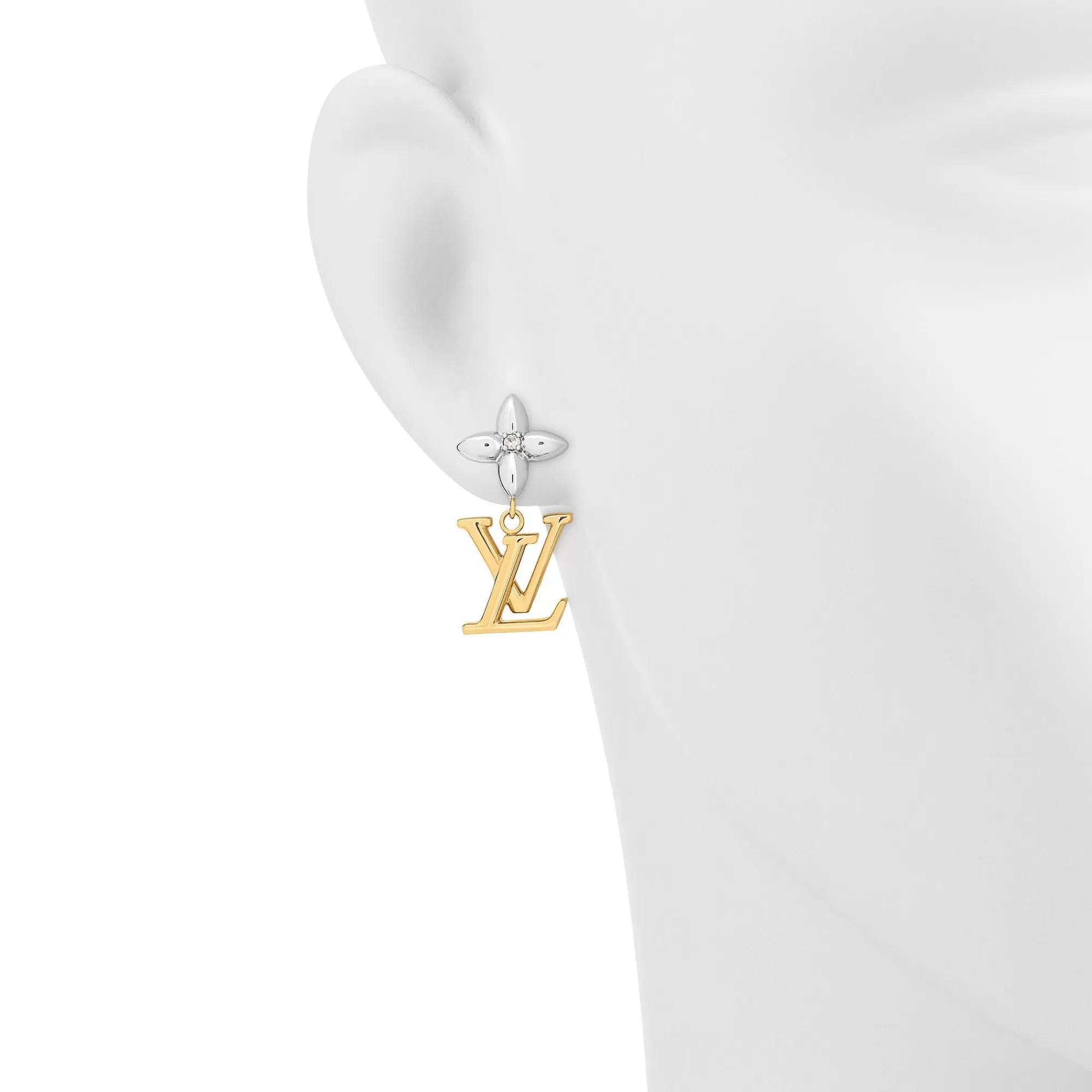 Outlet Louis Vuitton Lv Iconic Flower Earrings
