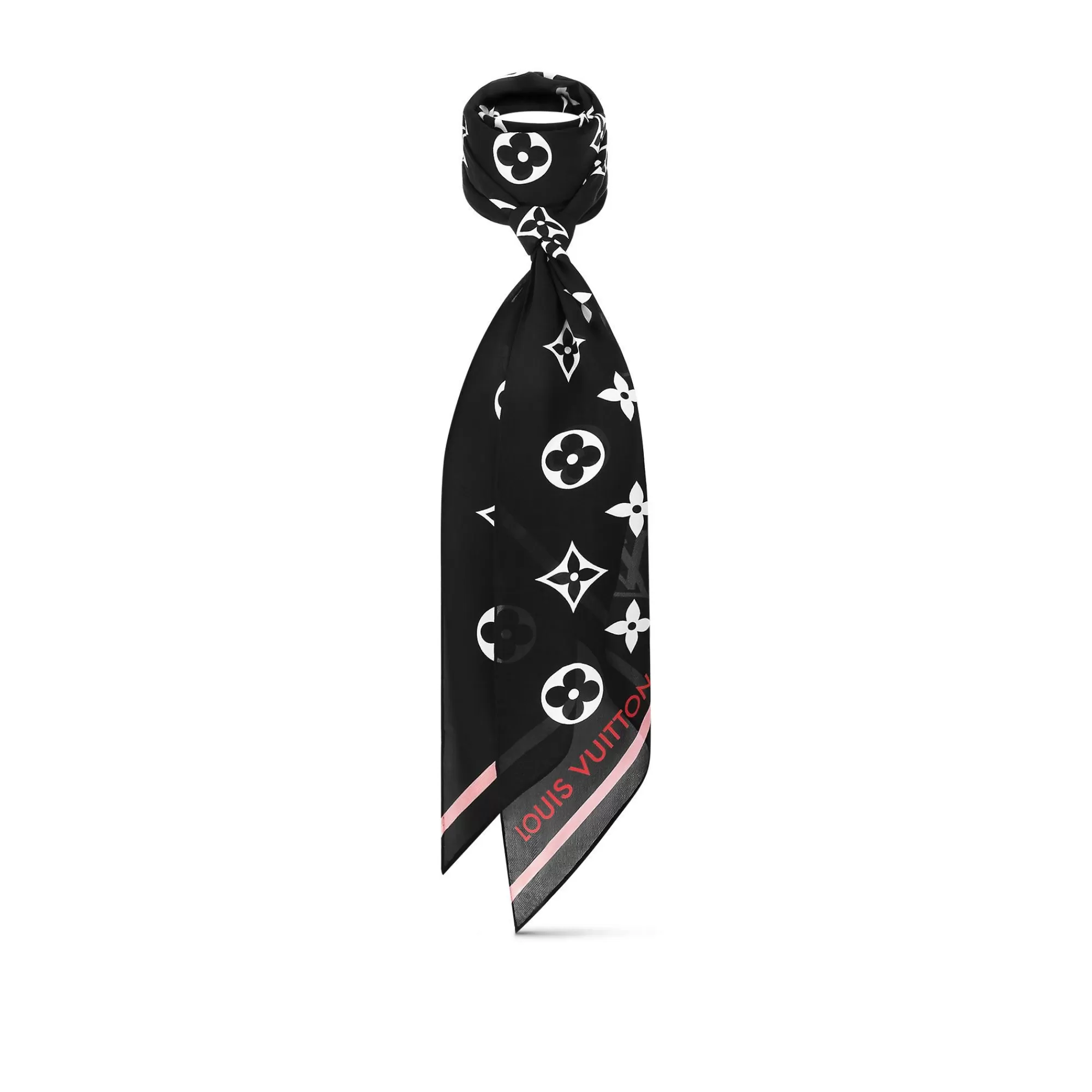 Outlet Louis Vuitton Lv Ideal Printed Stole Black