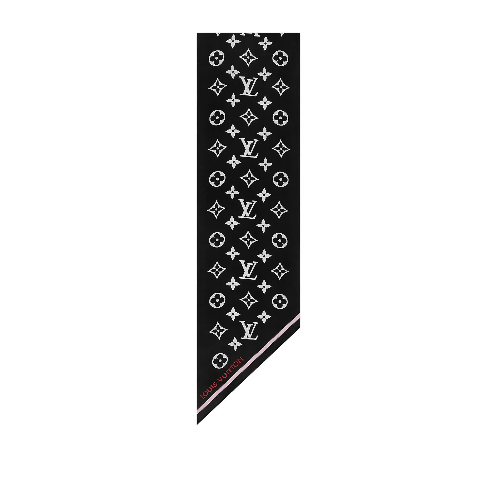 Outlet Louis Vuitton Lv Ideal Printed Stole Black