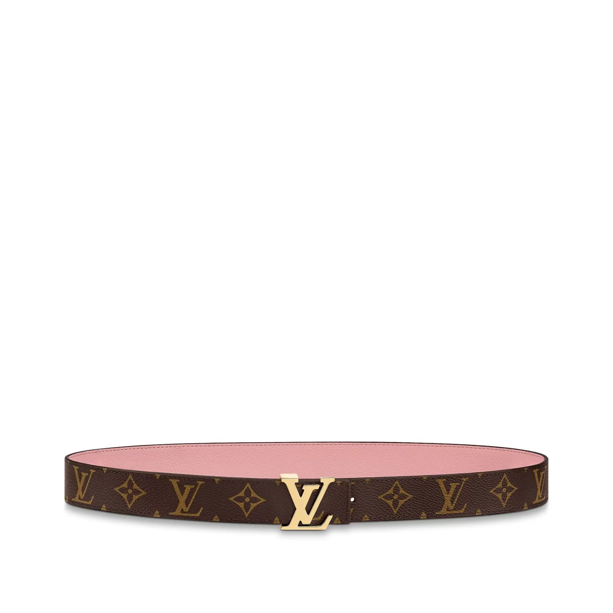 Sale Louis Vuitton Lv Initiales 30Mm Reversible Belt Rose Poudre