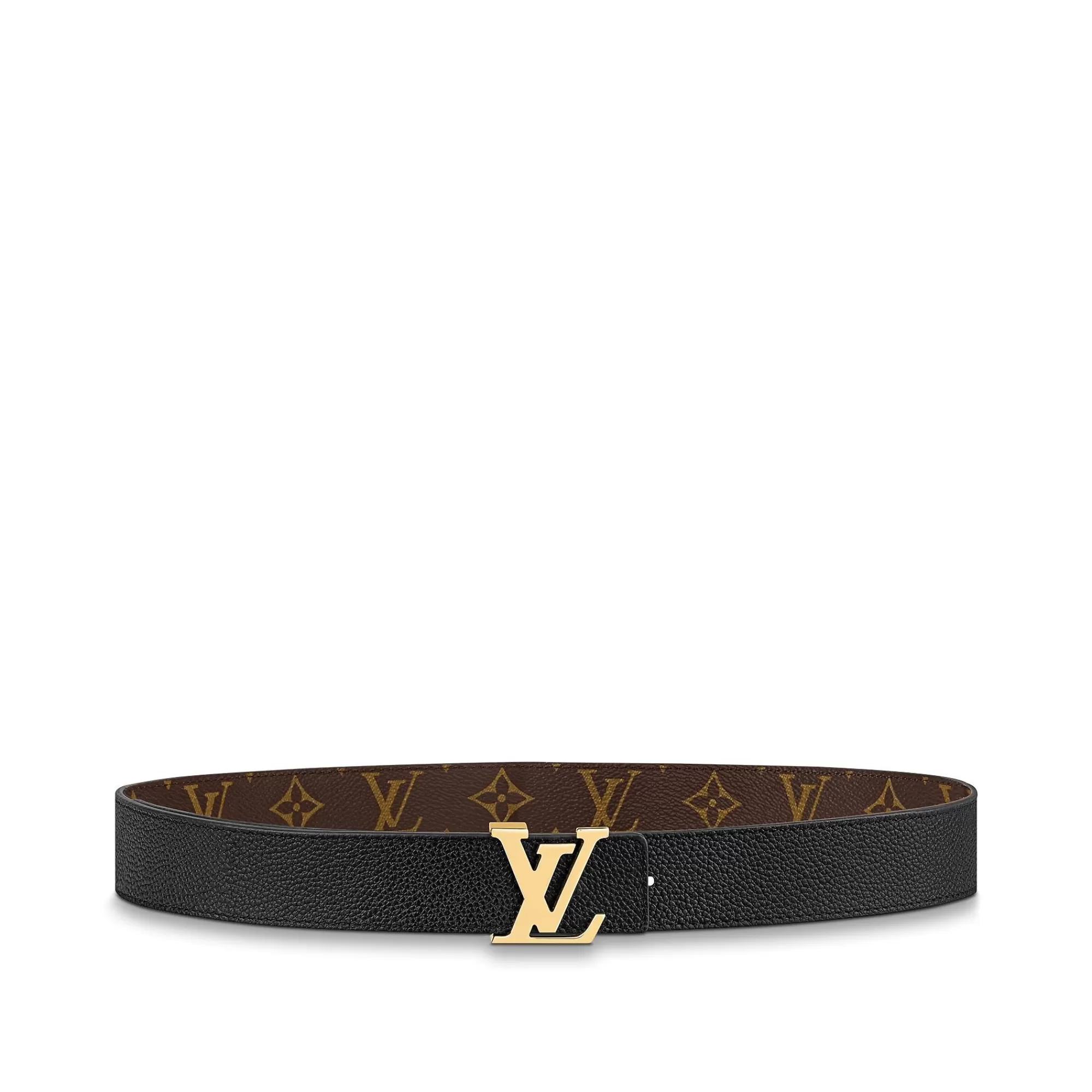 Best Louis Vuitton Lv Initiales 30Mm Reversible Belt Black