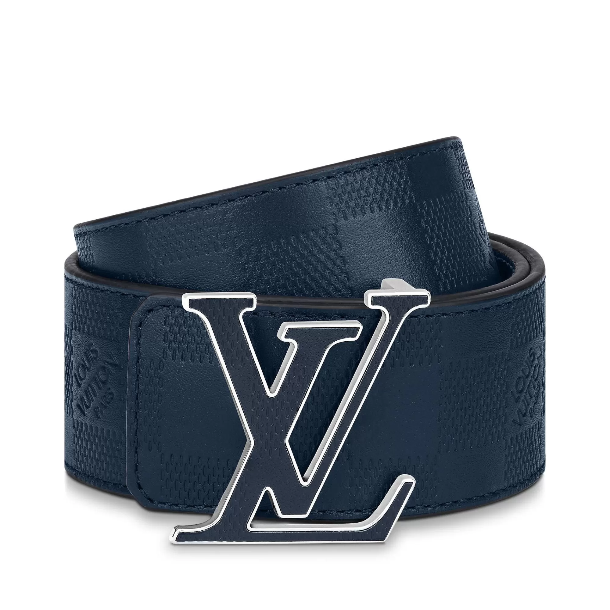 Online Louis Vuitton Lv Initiales 40Mm Reversible Belt Blue