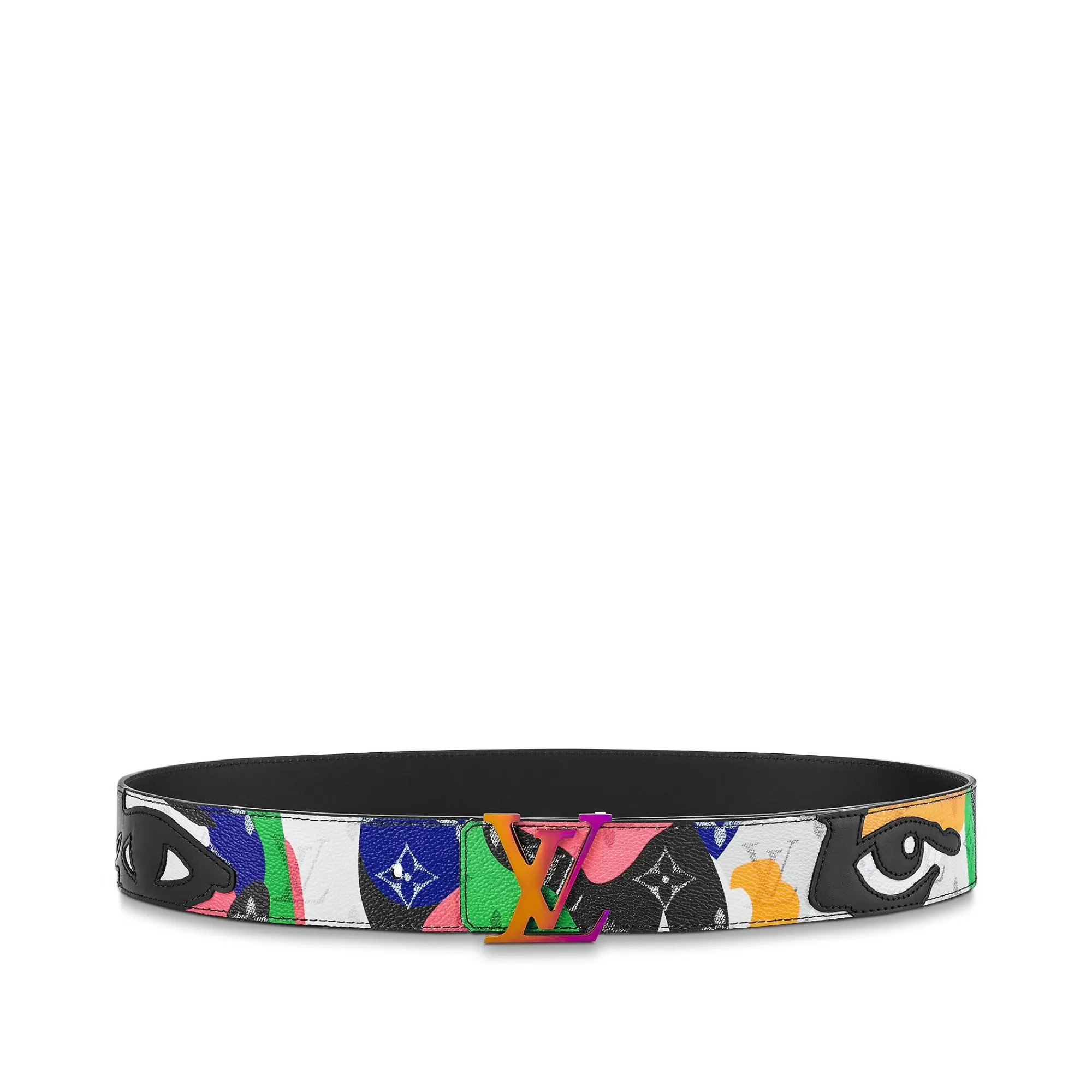 New Louis Vuitton Lv Initials 40Mm Reversible Belt Multicolore