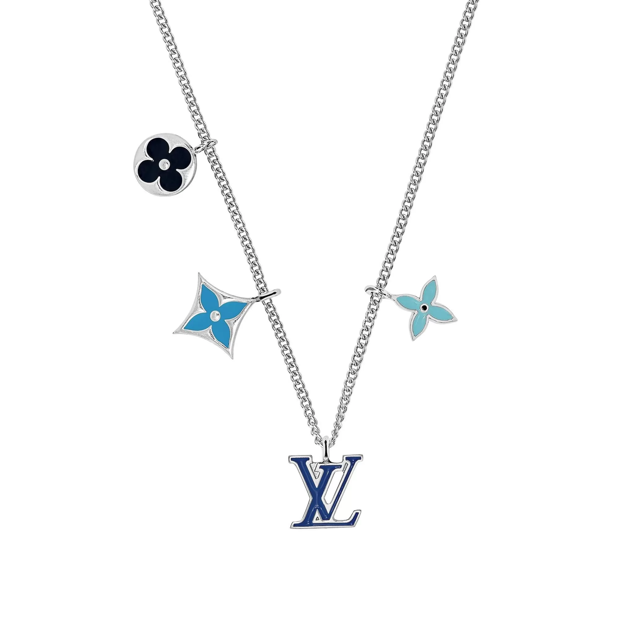Cheap Louis Vuitton Lv Instinct Enamelled Necklace