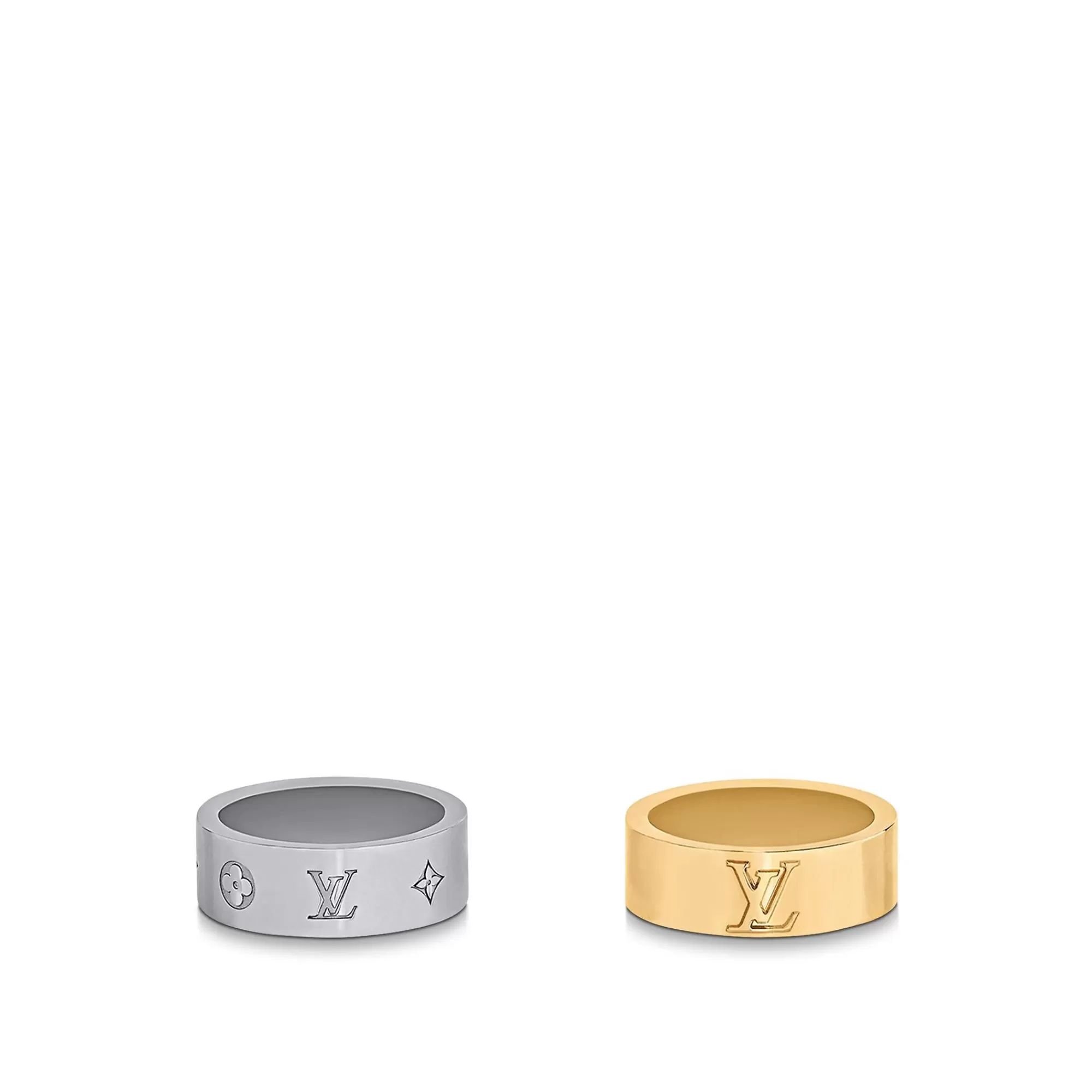 New Louis Vuitton Lv Instinct Set Of 2 Rings