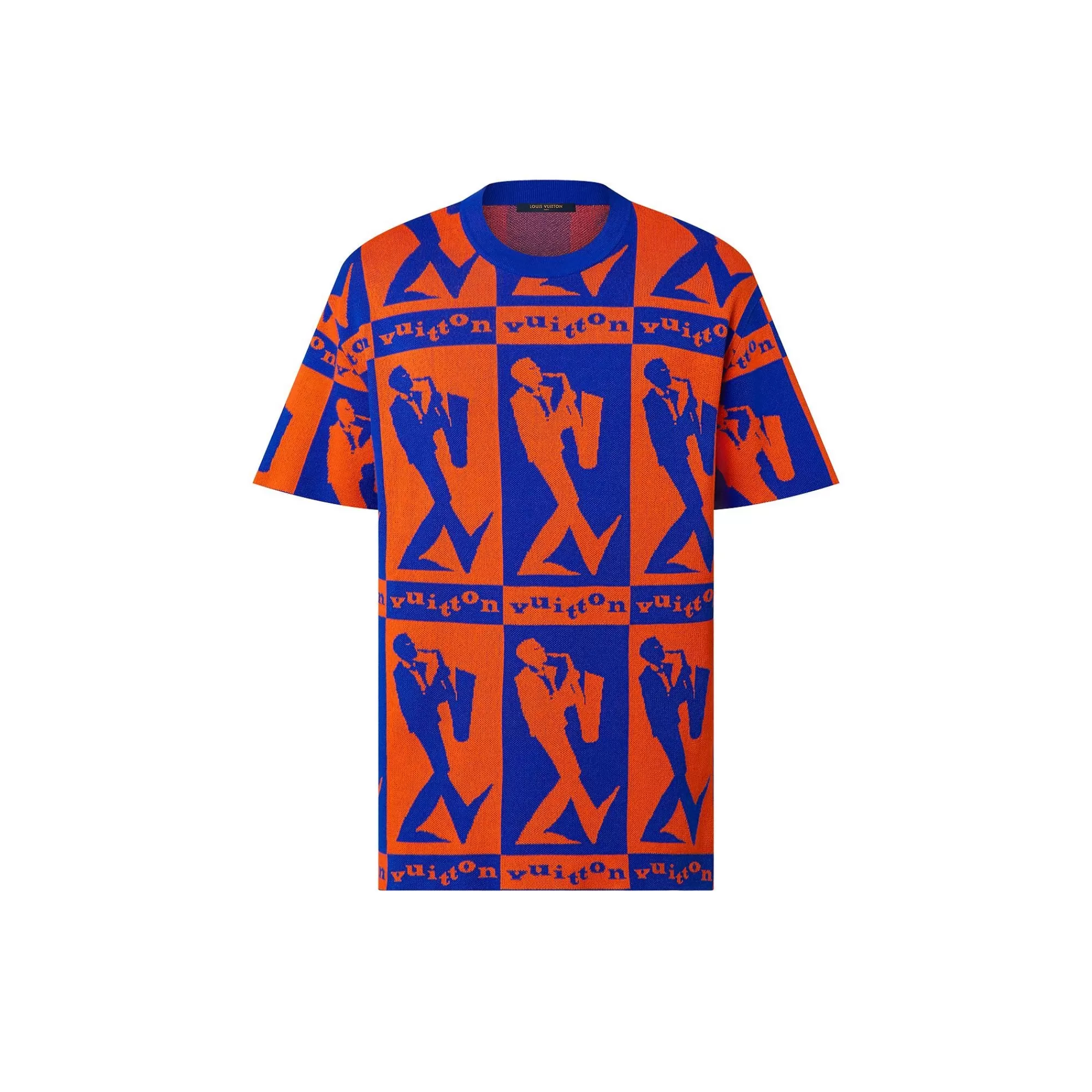 Flash Sale Louis Vuitton Lv Jazz Flyers Short-Sleeved Knitwear