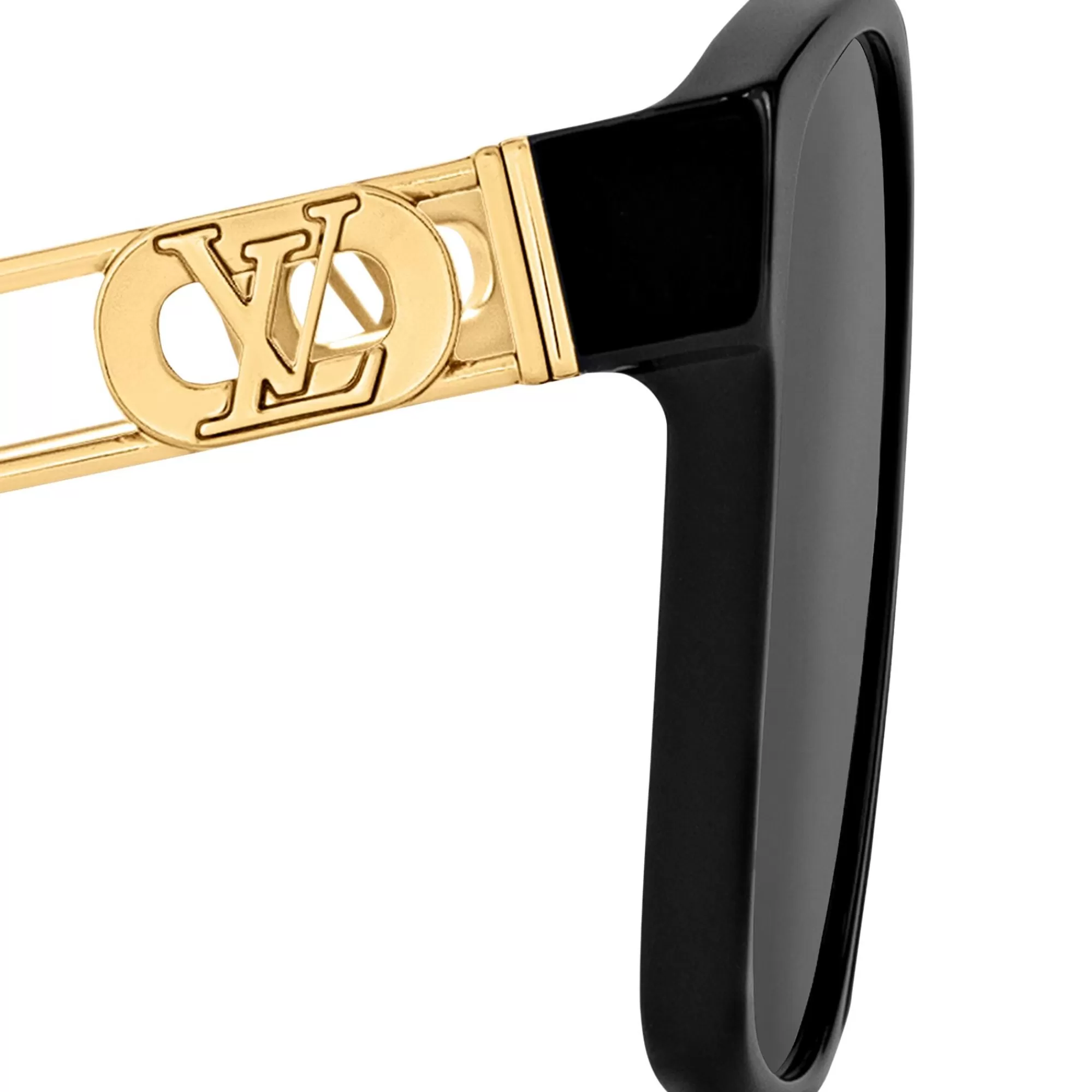 Discount Louis Vuitton Lv Link Light Classic Square Sunglasses Black