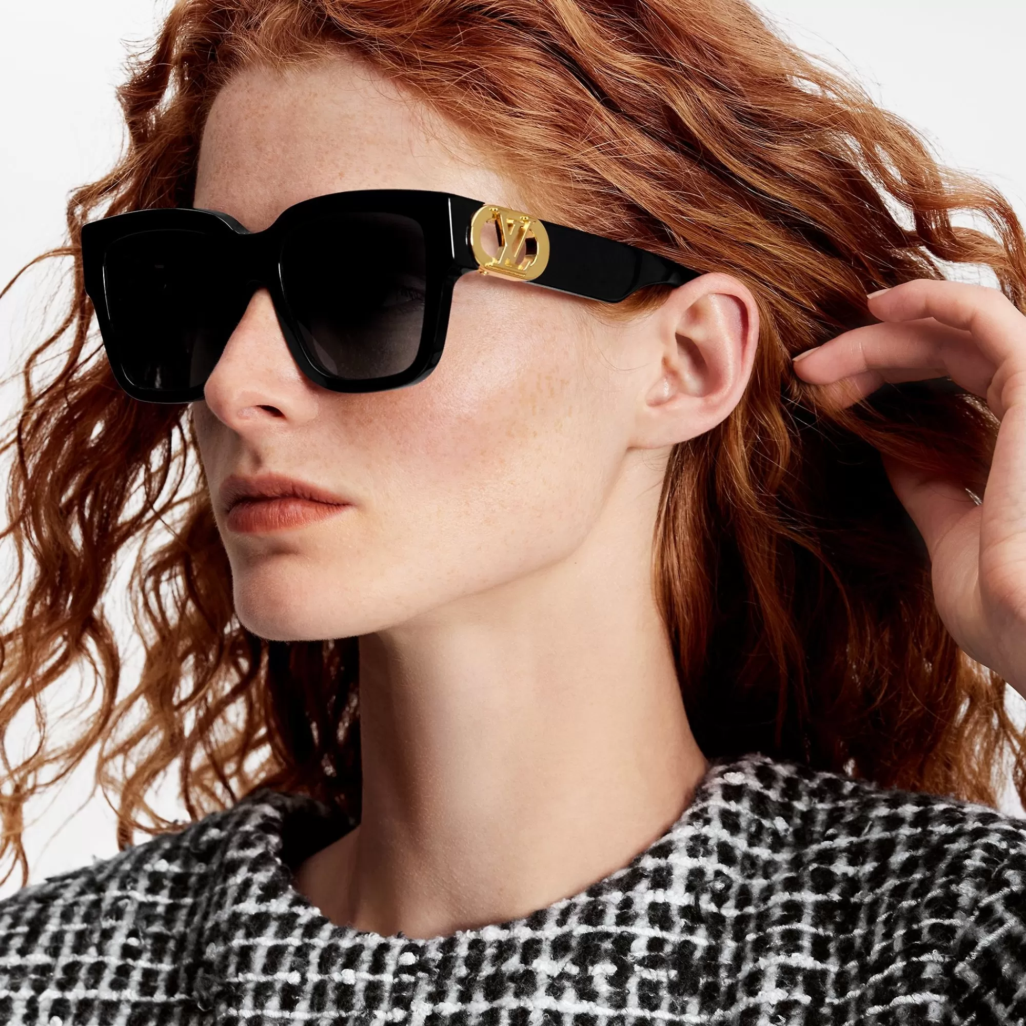 Hot Louis Vuitton Lv Link Pm Square Sunglasses