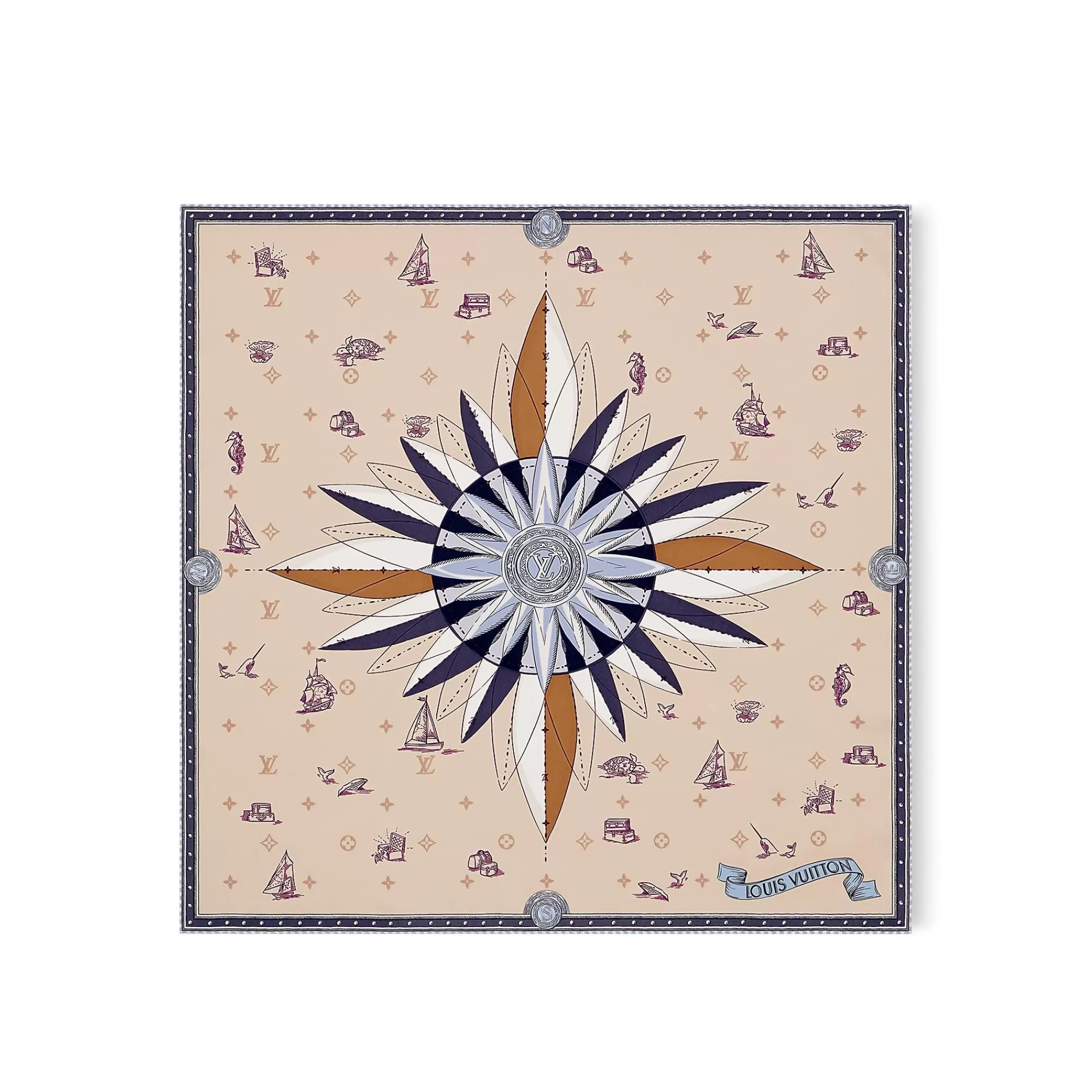 Best Sale Louis Vuitton Lv Map Square 70 Ink