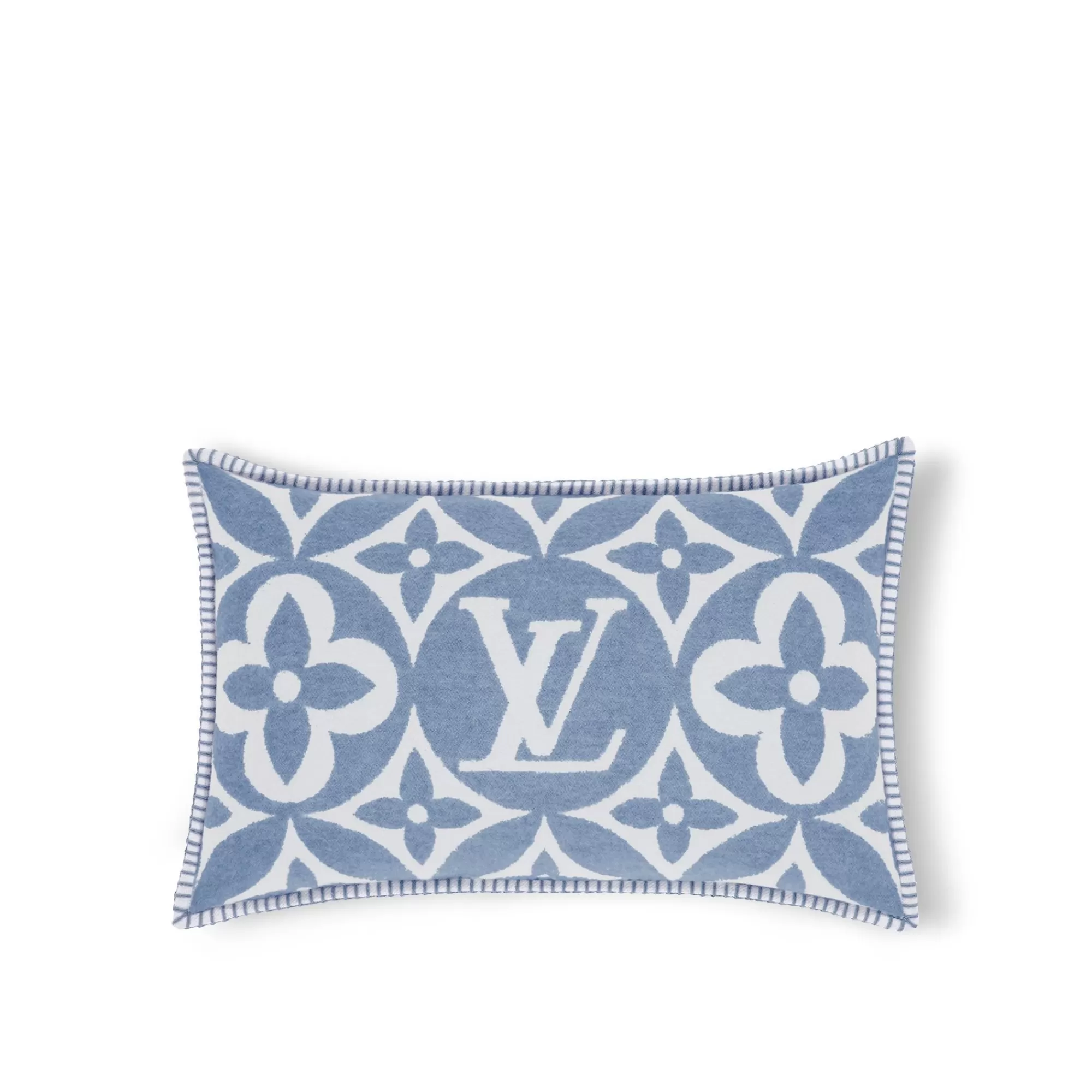 Outlet Louis Vuitton Lv Medallion Cushion Blue