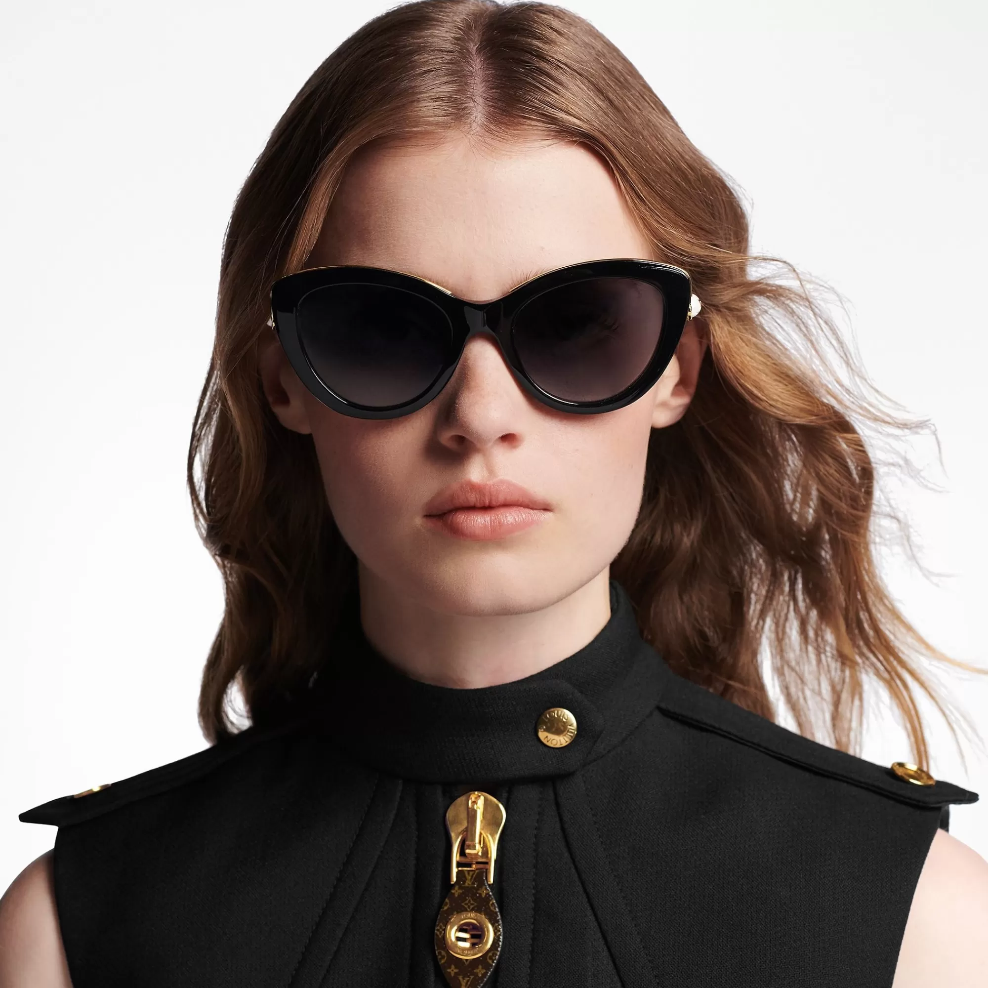 Sale Louis Vuitton Lv Monogram Pearl Cat Eye Sunglasses