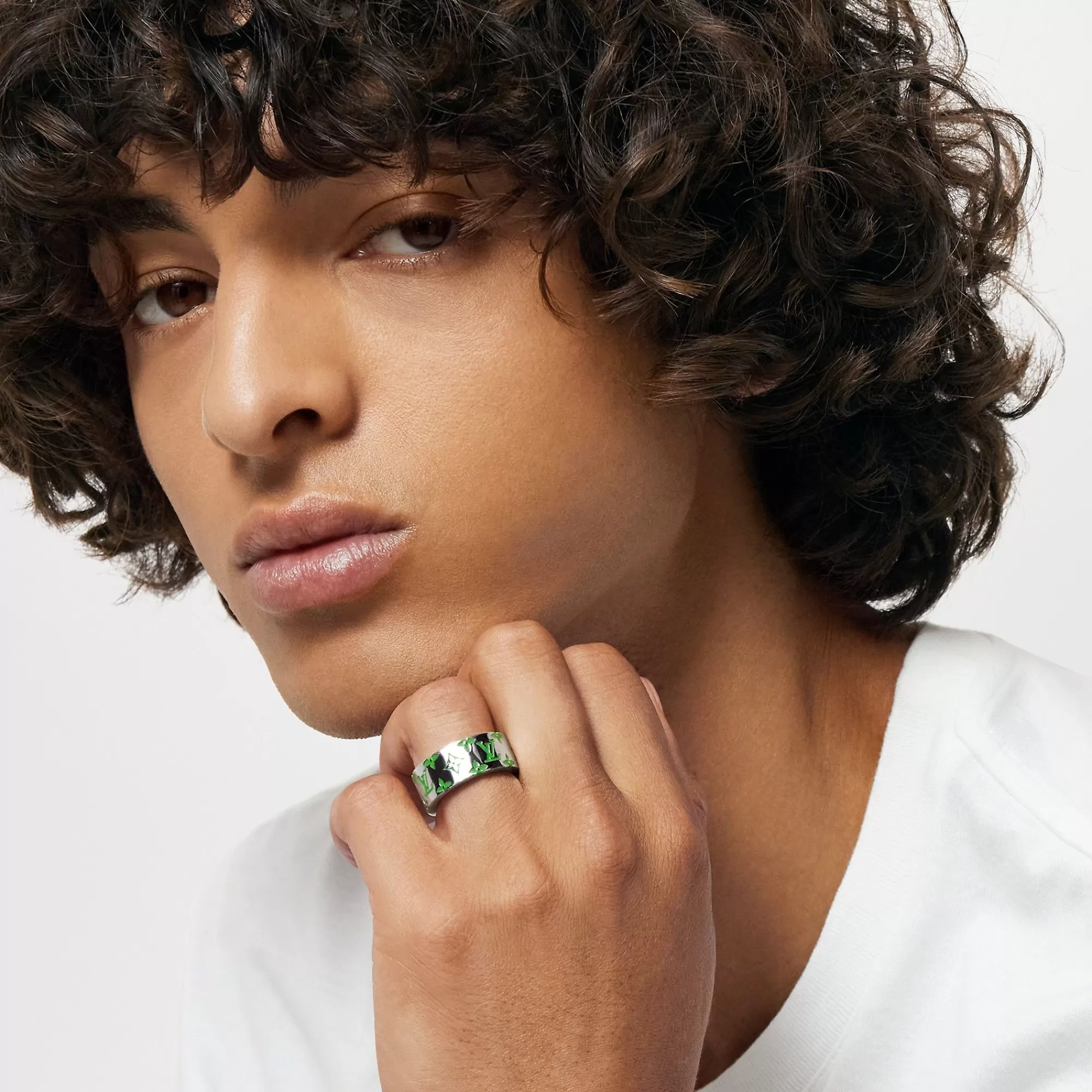 Online Louis Vuitton Lv Mosaic Ring Green