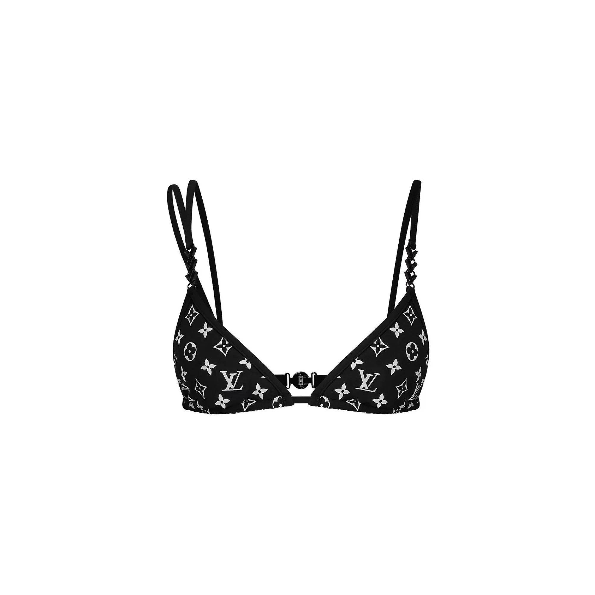 Shop Louis Vuitton Lv Night Bikini Top