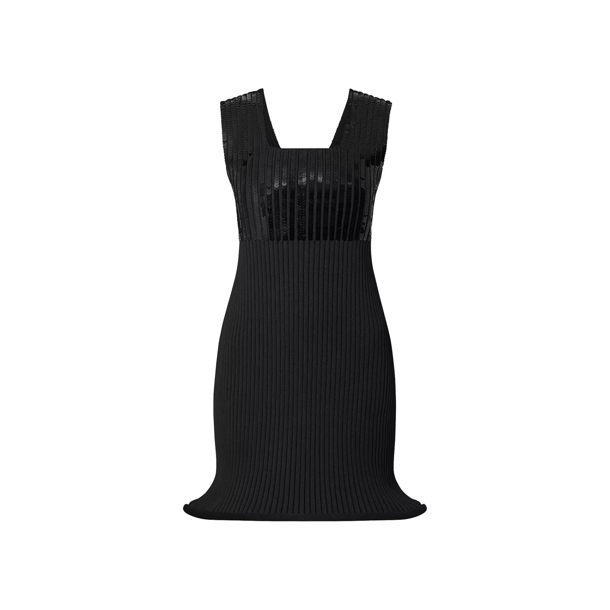 Hot Louis Vuitton Lv Night Sequin Accent Mini Dress
