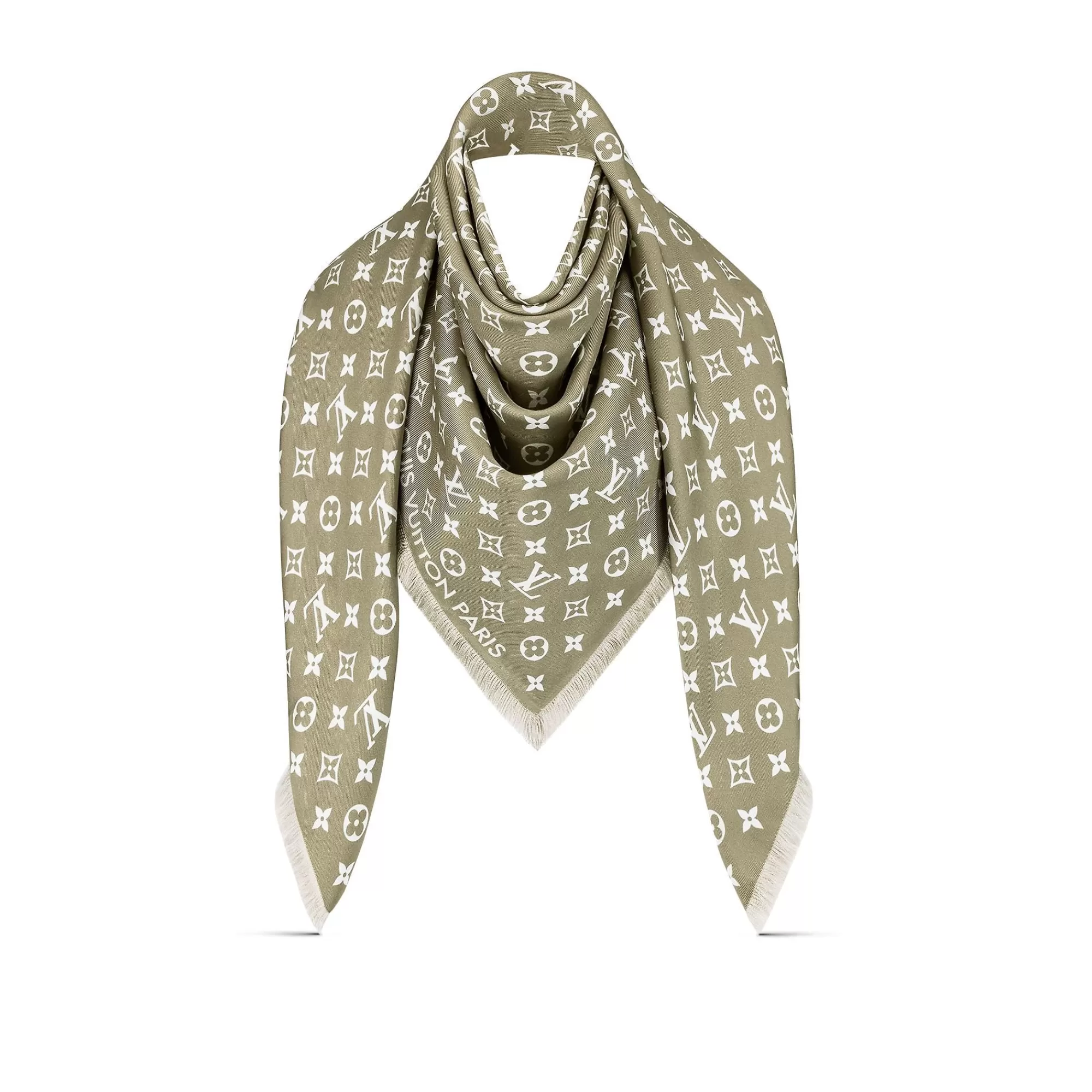 Best Sale Louis Vuitton Lv Now Silk Shawl