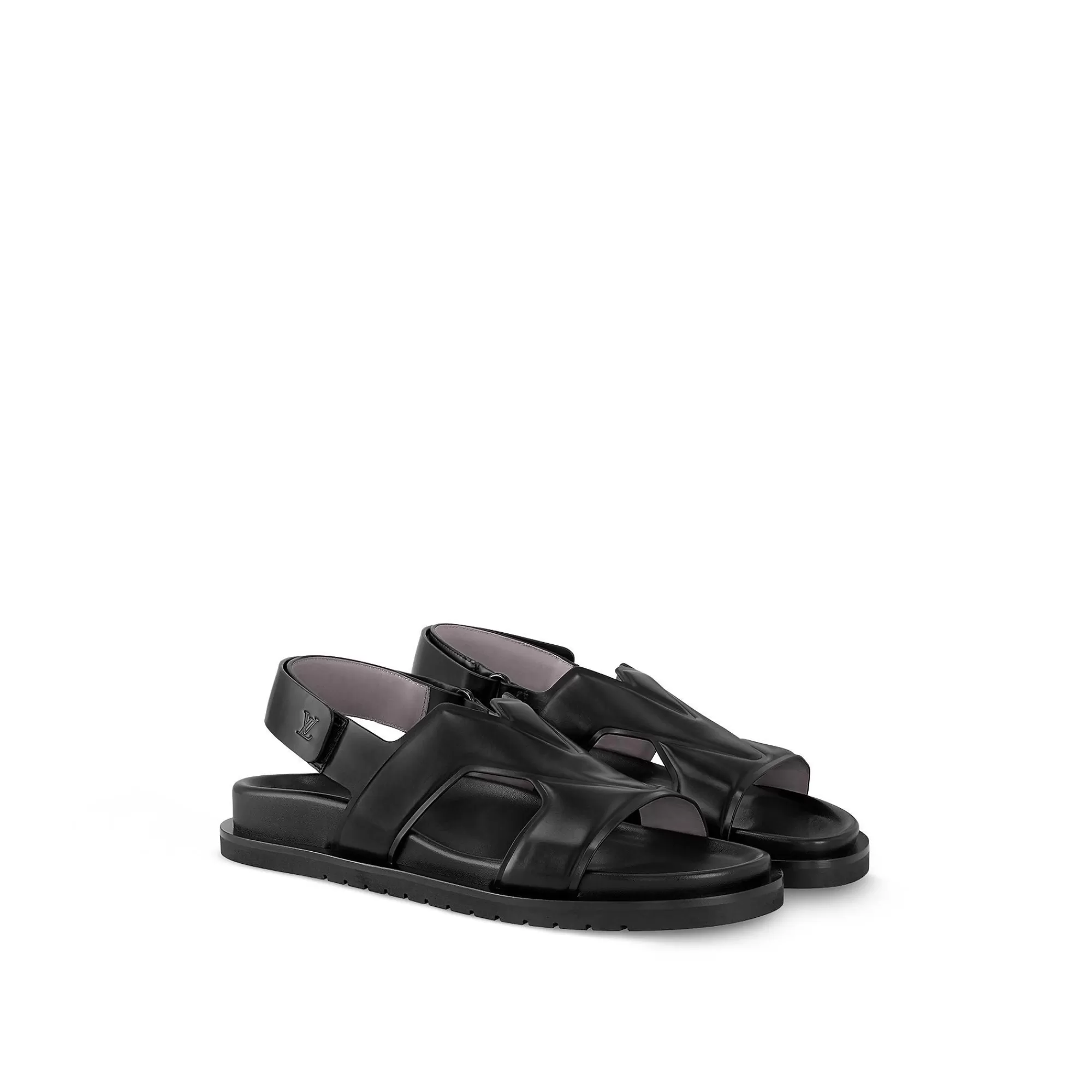 New Louis Vuitton Lv Oasis Sandal Black