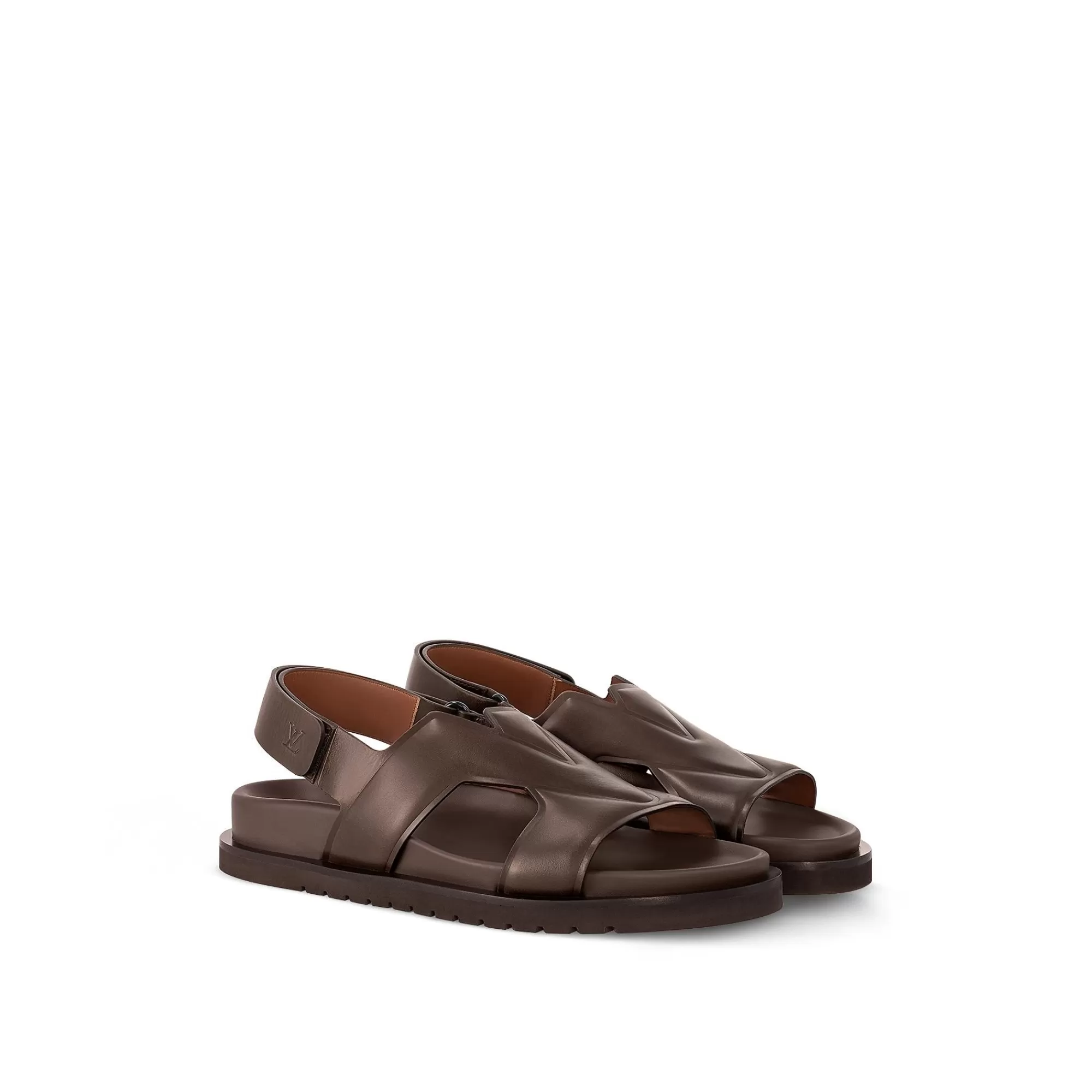 Sale Louis Vuitton Lv Oasis Sandal Mocha