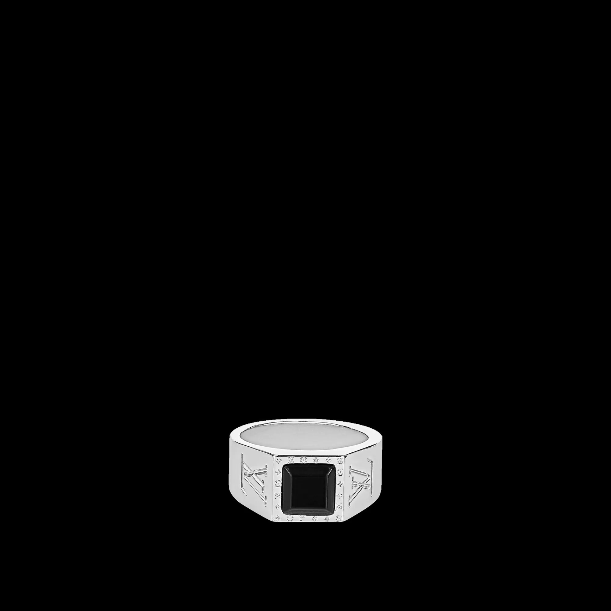 Best Louis Vuitton Lv Onyx Signet Ring