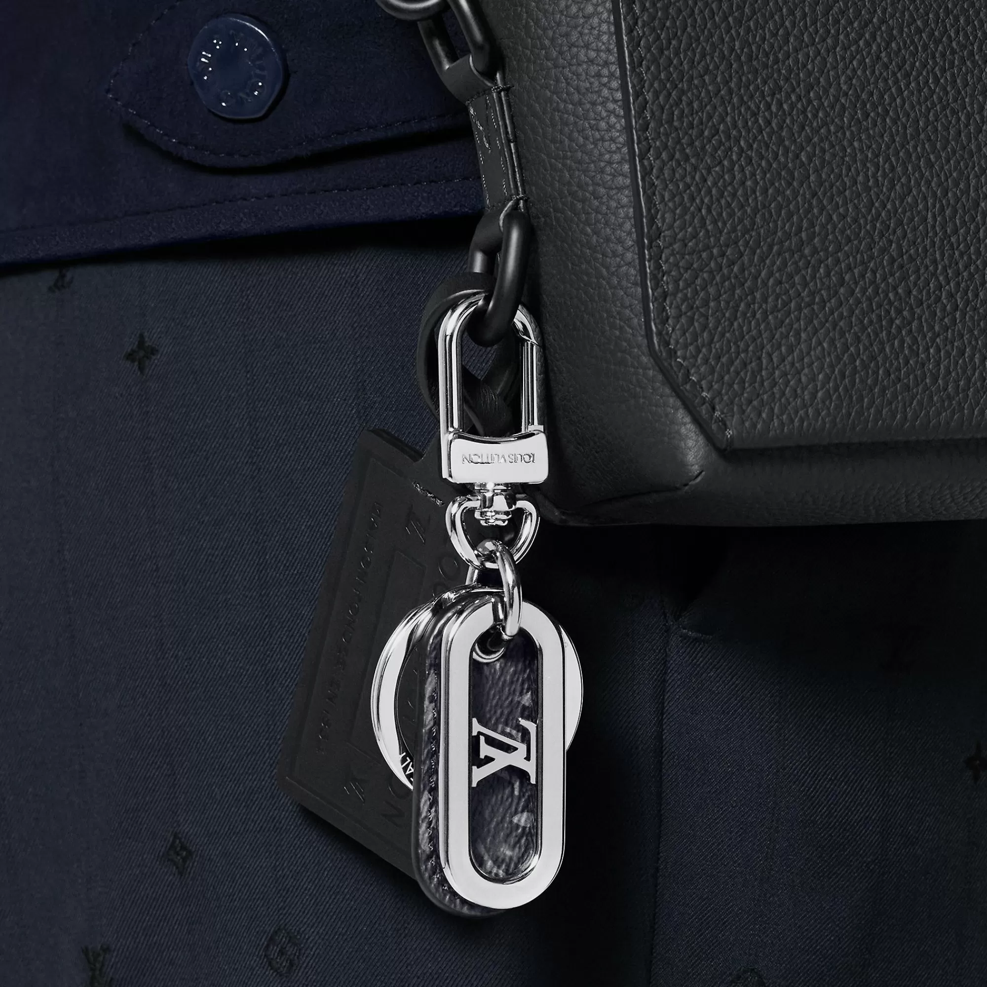 Clearance Louis Vuitton Lv Padded Circle Bag Charm And Key Holder