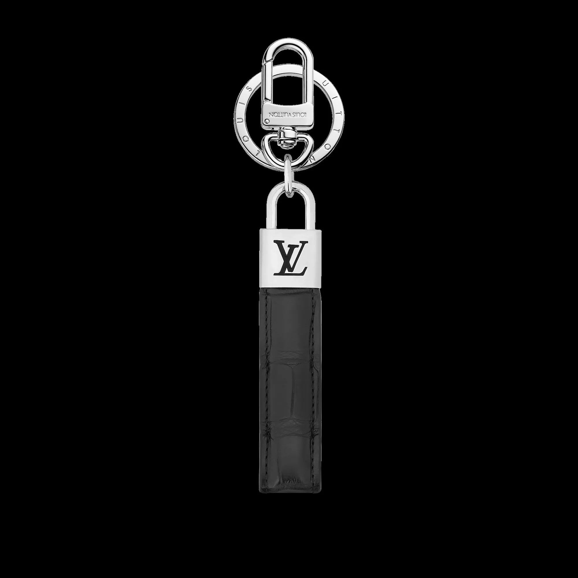 Clearance Louis Vuitton Lv Padlock Dragonne Key Holder And Bag Charm