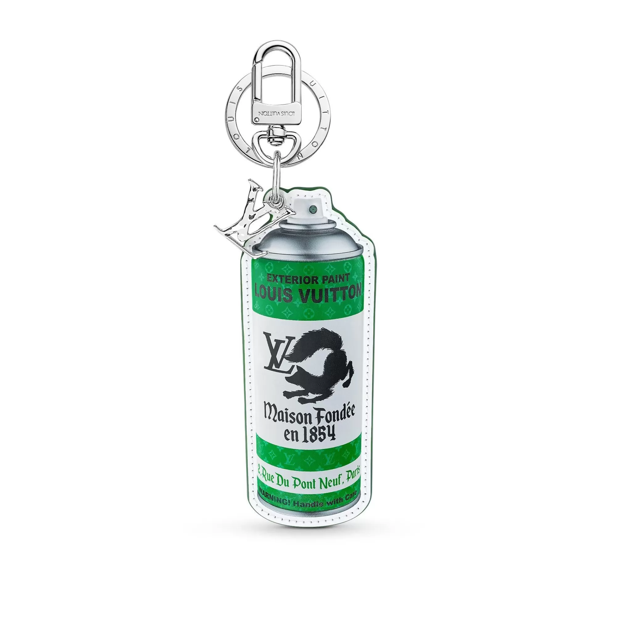 New Louis Vuitton Lv Paint Illustre Bag Charm & Key Holder