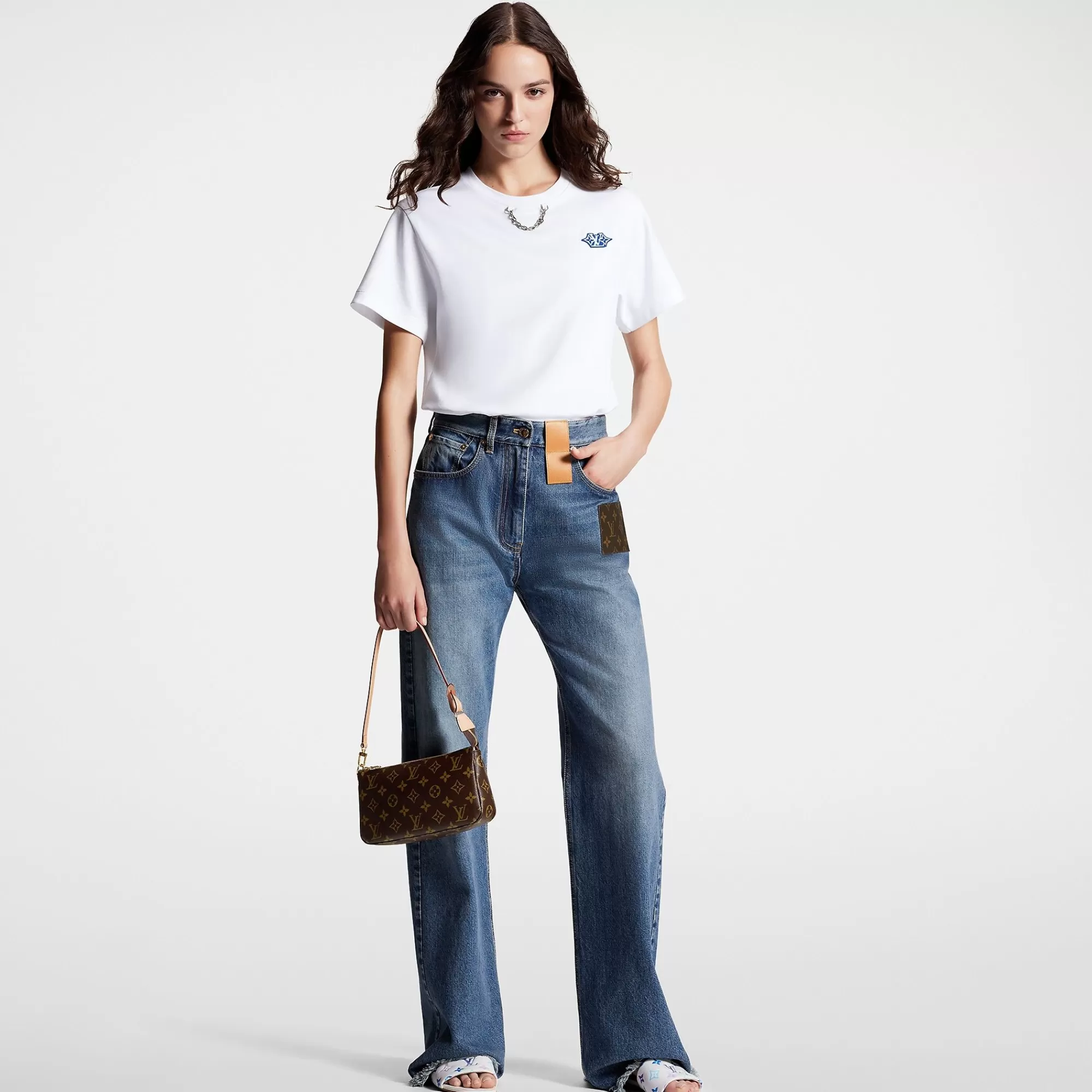 Cheap Louis Vuitton Lv Patch T-Shirt