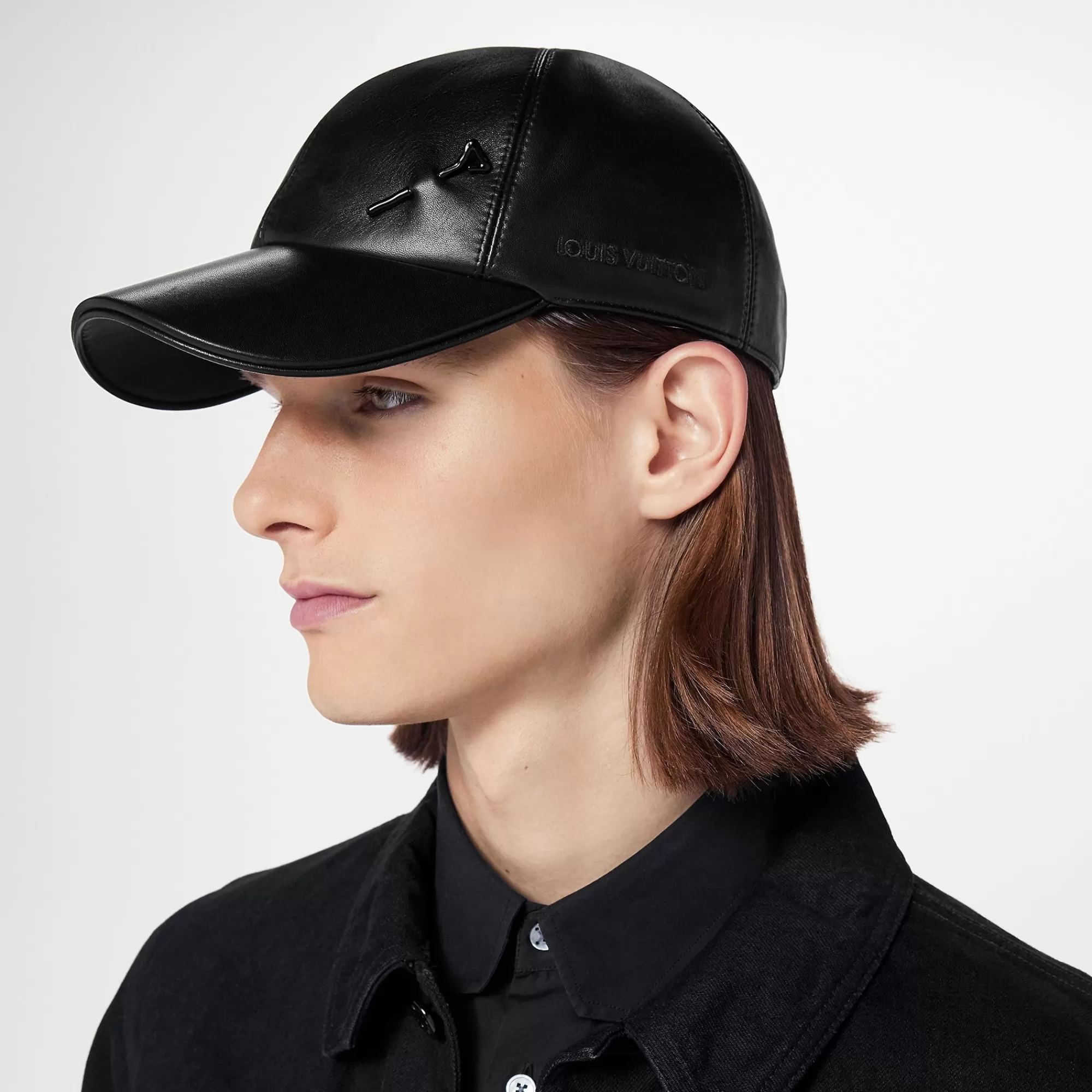 Discount Louis Vuitton Lv Pin Leather Cap