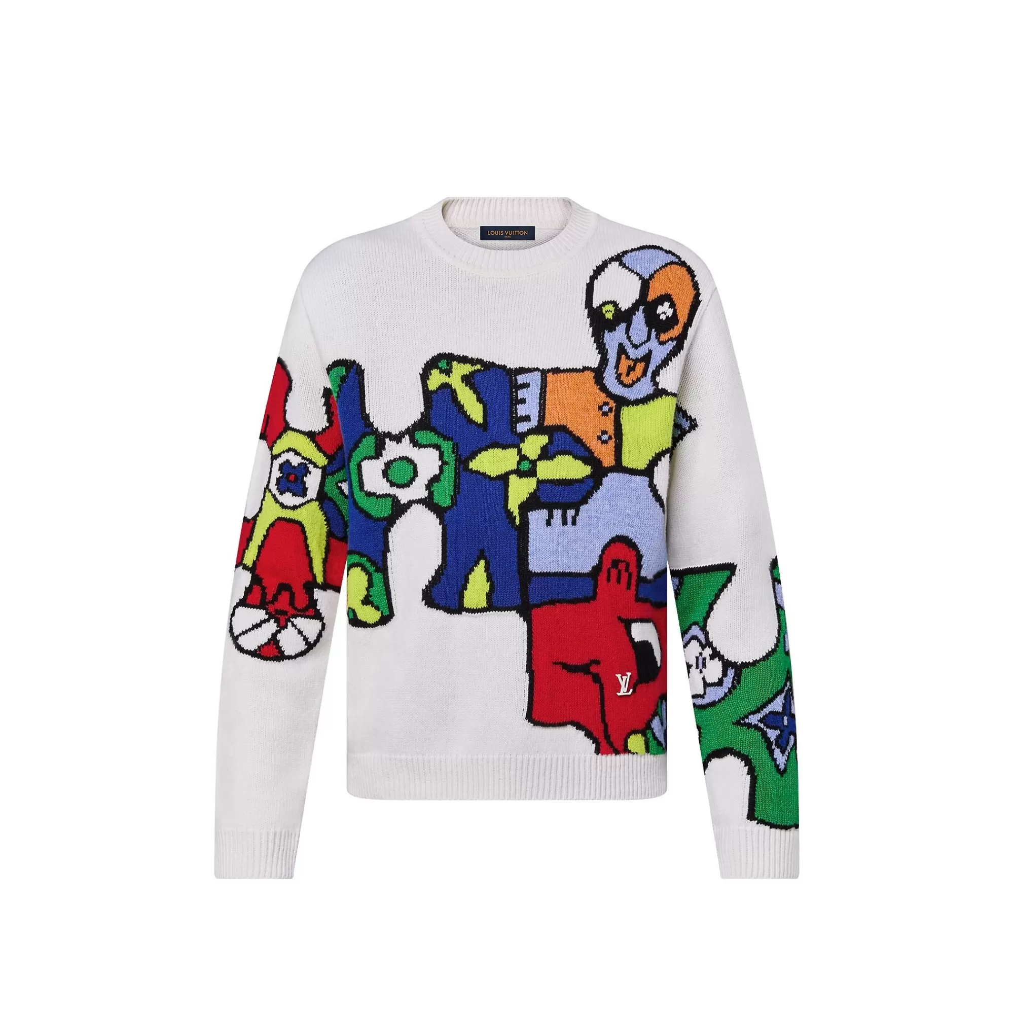 Best Louis Vuitton Lv Puzzle Jacquard Crewneck