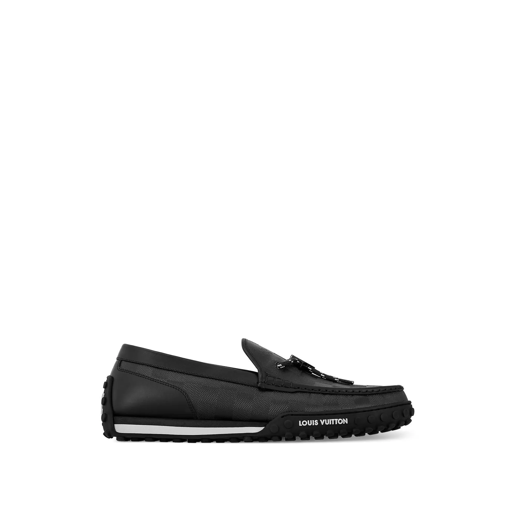 Store Louis Vuitton Lv Racer Mocassin Black