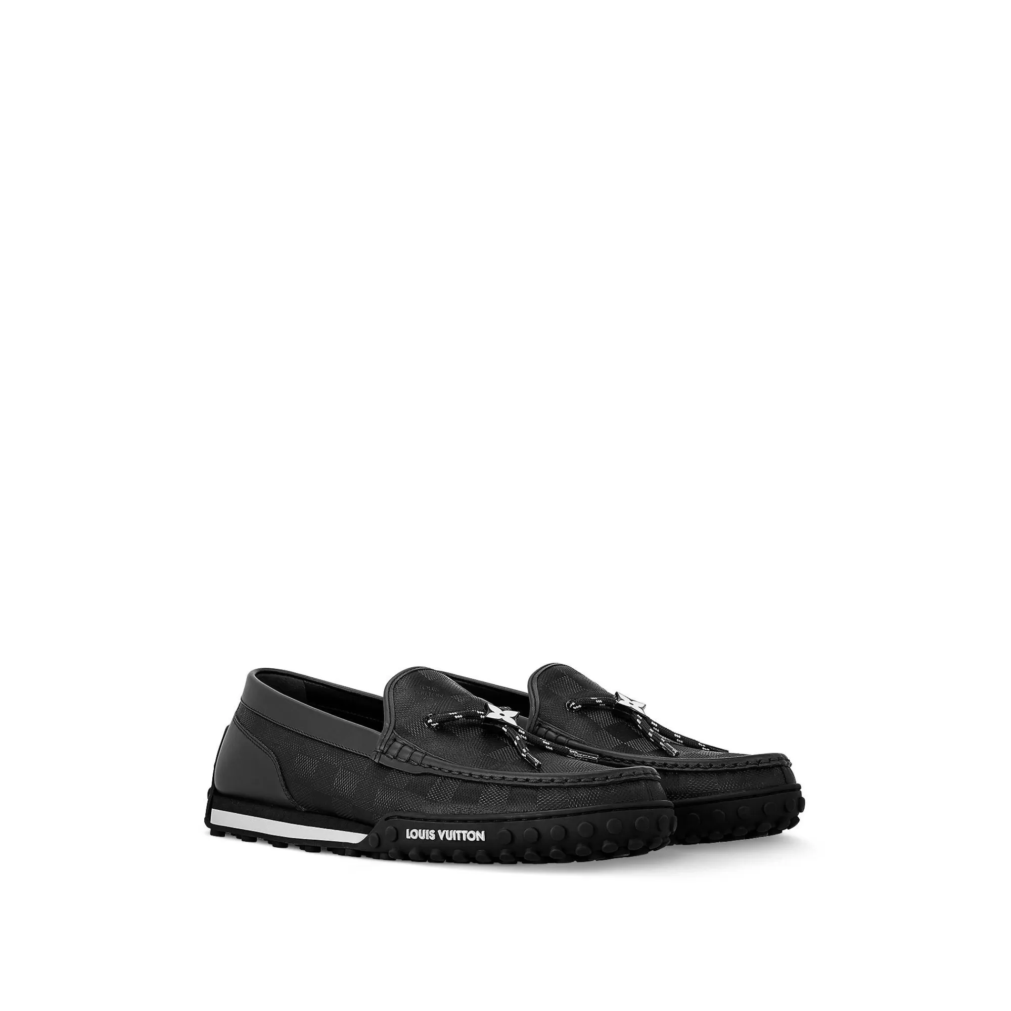 Store Louis Vuitton Lv Racer Mocassin Black