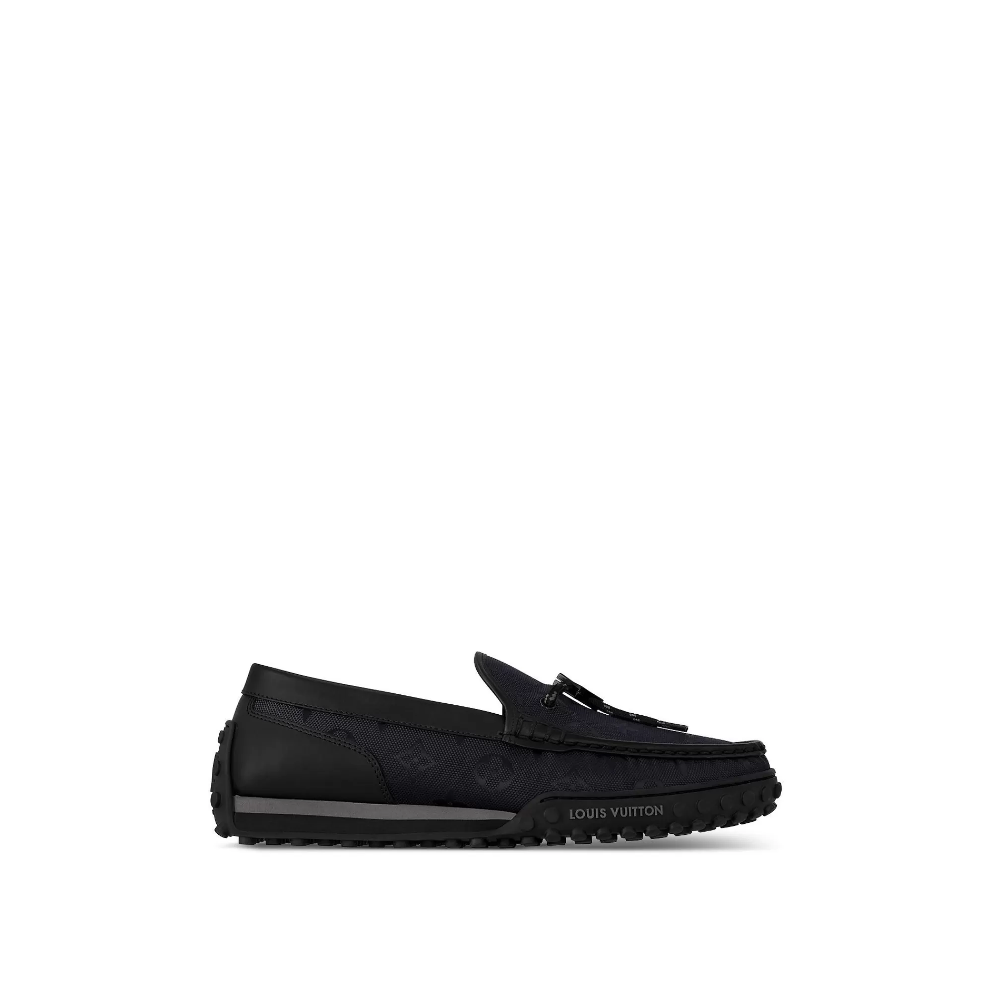 Discount Louis Vuitton Lv Racer Moccasin Black