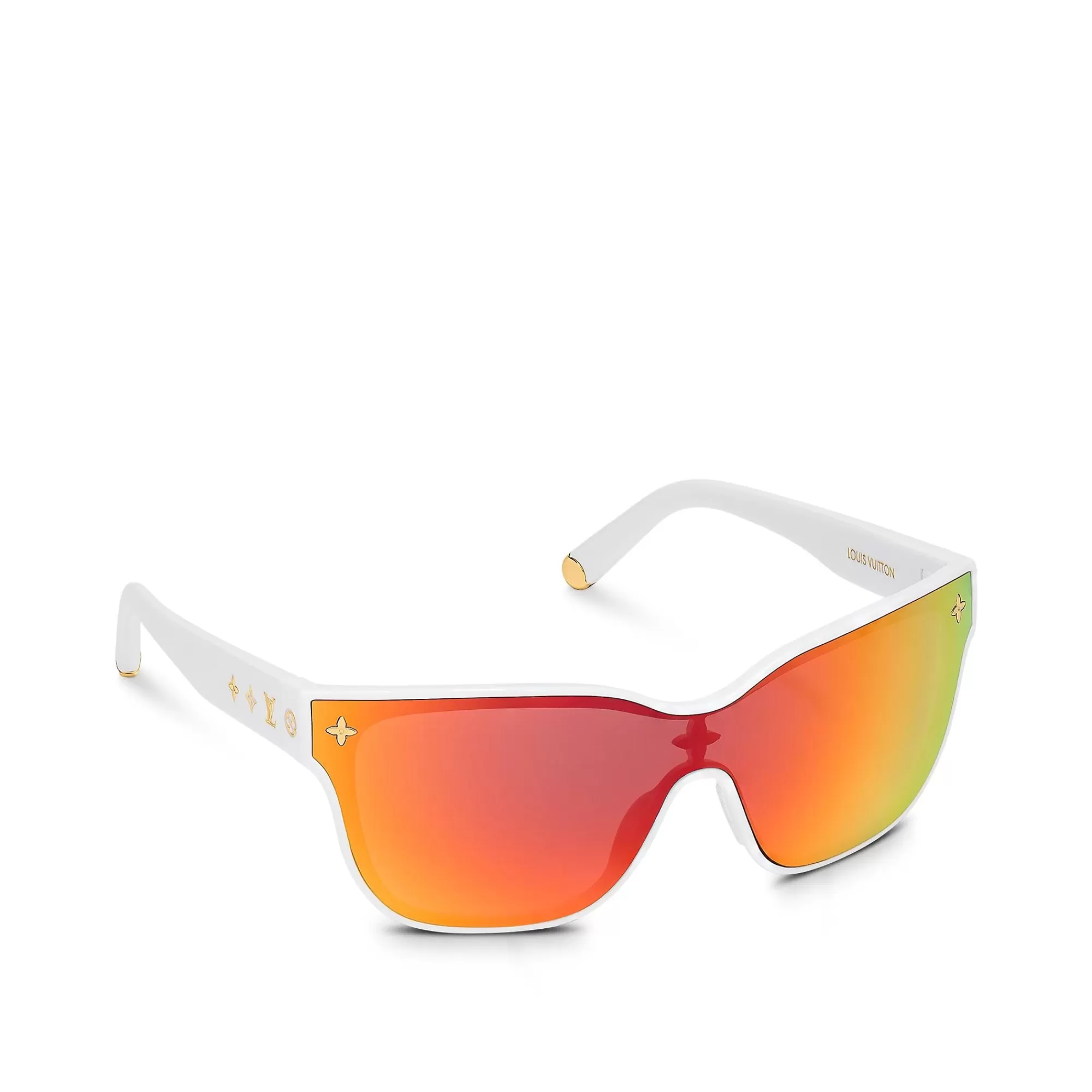 Cheap Louis Vuitton Lv Shadow Square Sunglasses White