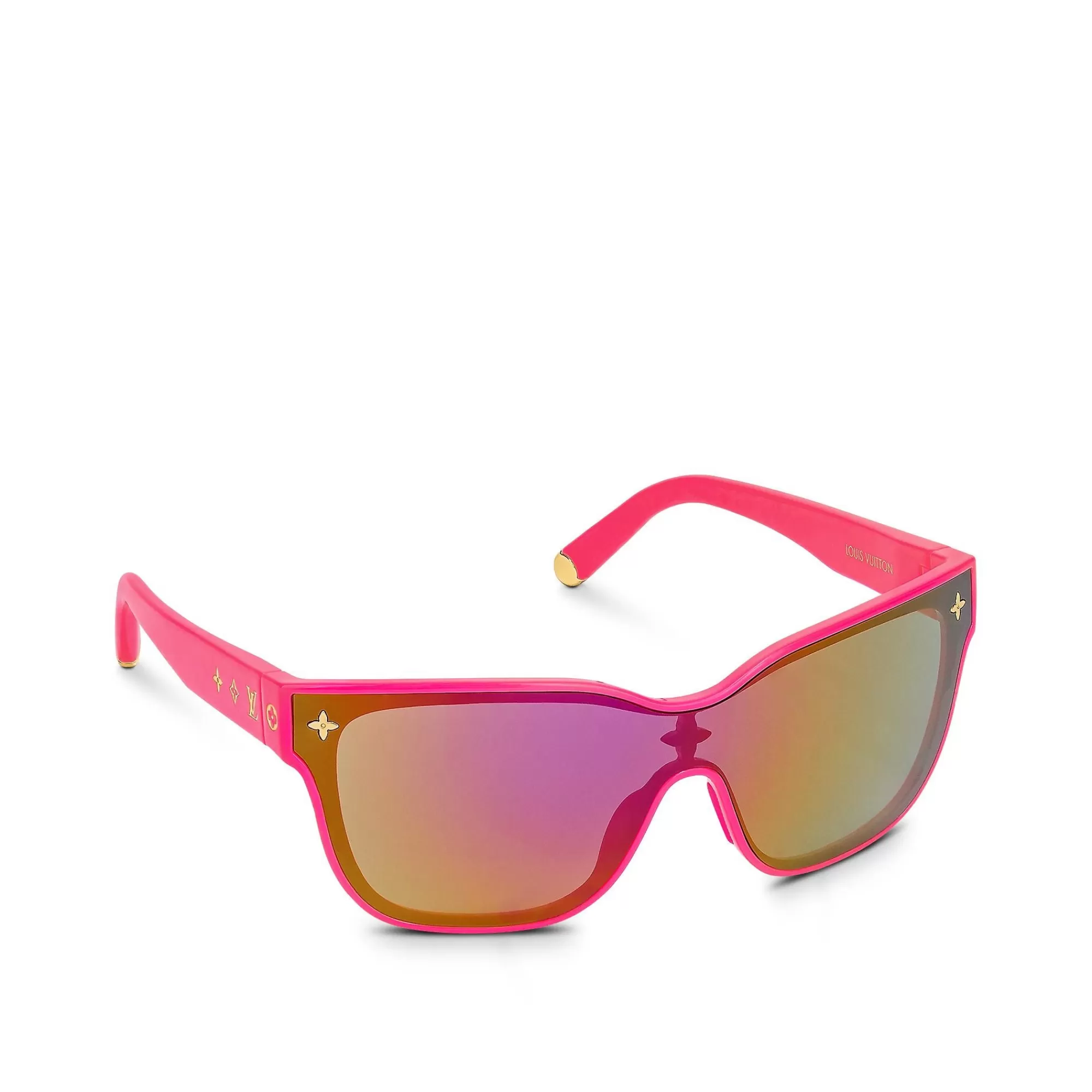 Flash Sale Louis Vuitton Lv Shadow Square Sunglasses Hot Pink