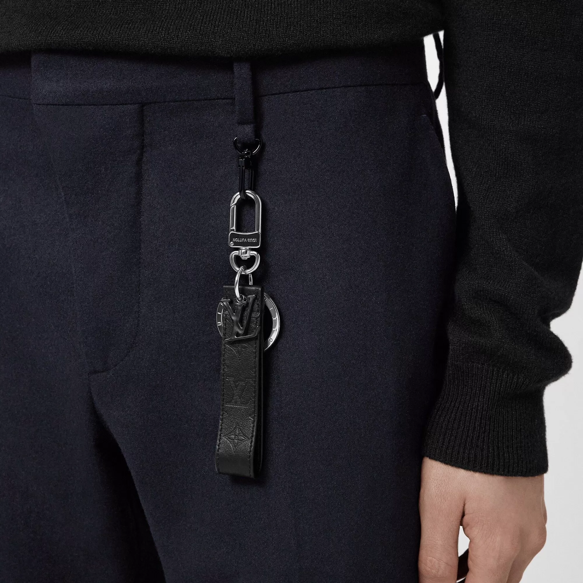 Cheap Louis Vuitton Lv Shape Dragonne Bag Charm & Key Holder
