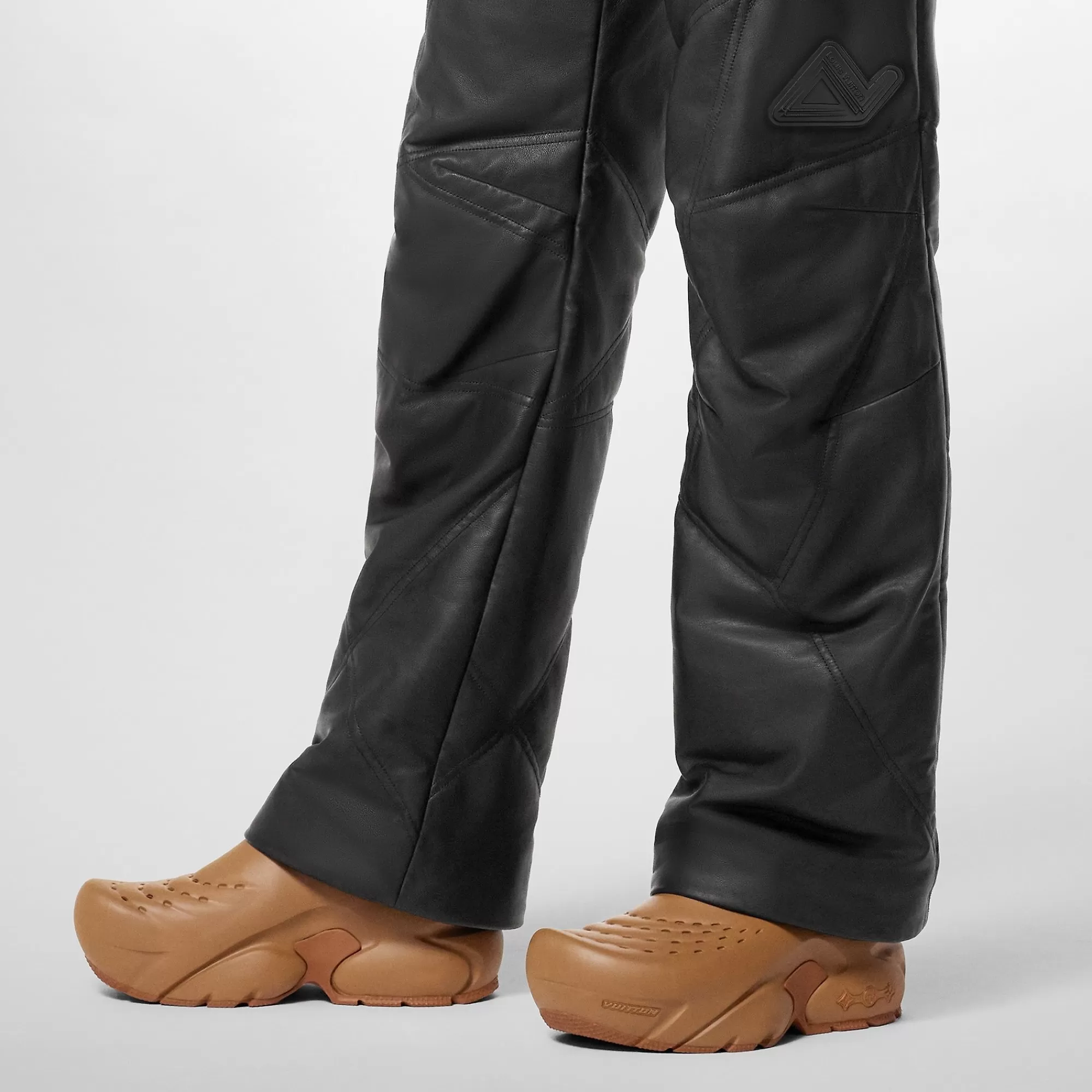 Outlet Louis Vuitton Lv Shark Clog Brown