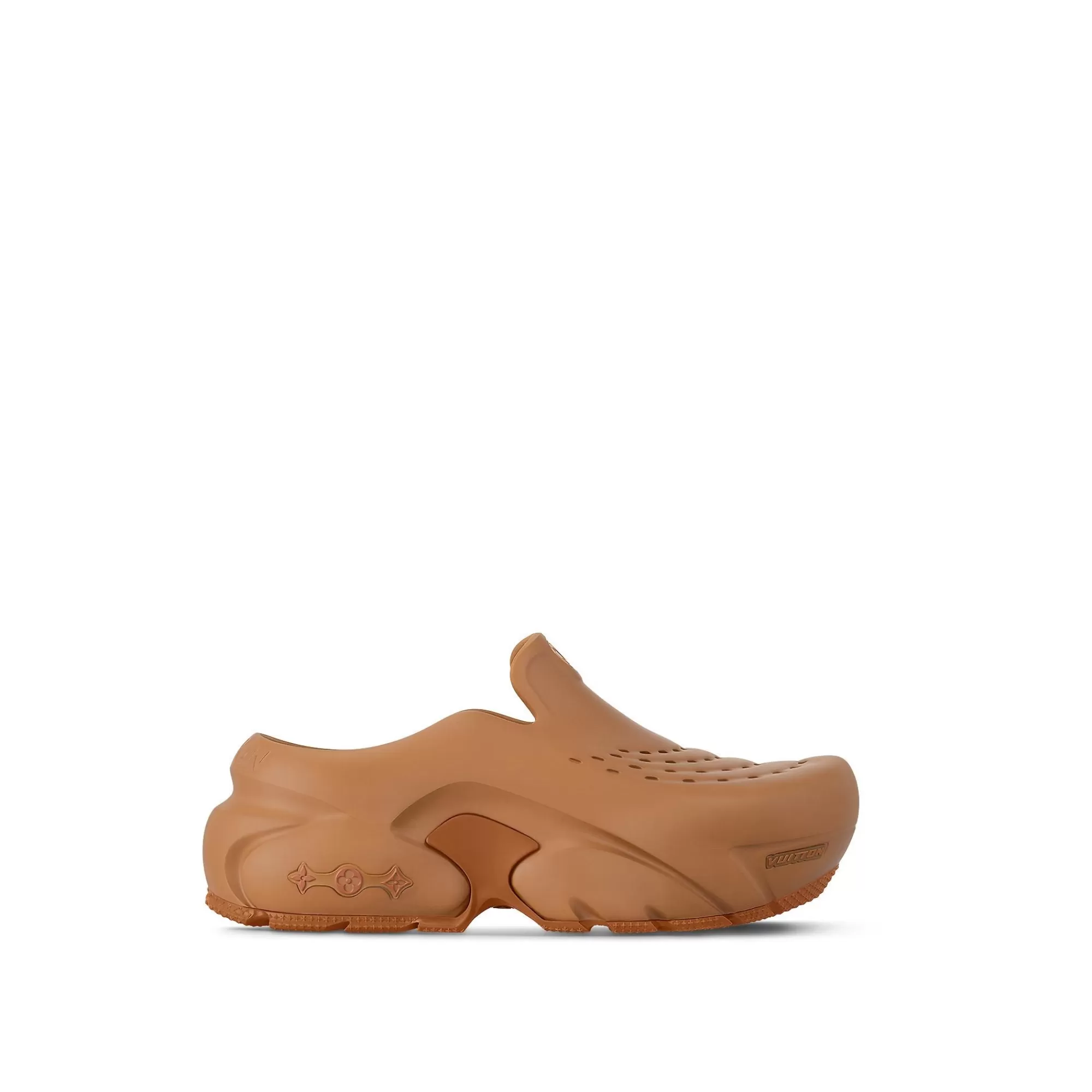 Outlet Louis Vuitton Lv Shark Clog Brown