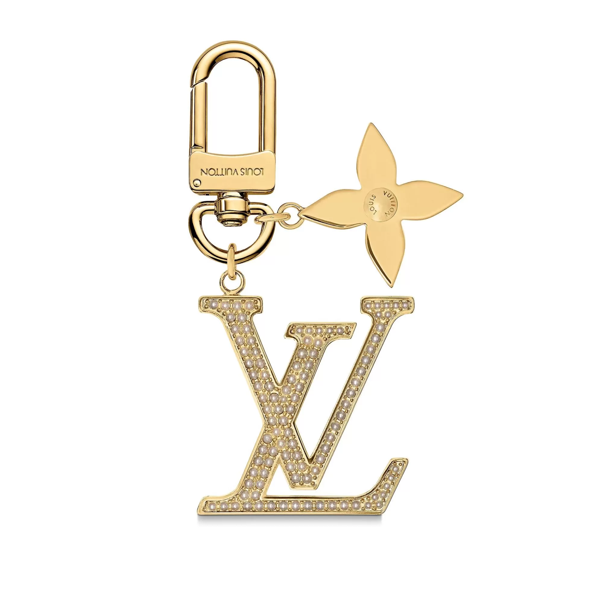 Online Louis Vuitton Lv Signature Pearl Keyring And Bag Charm