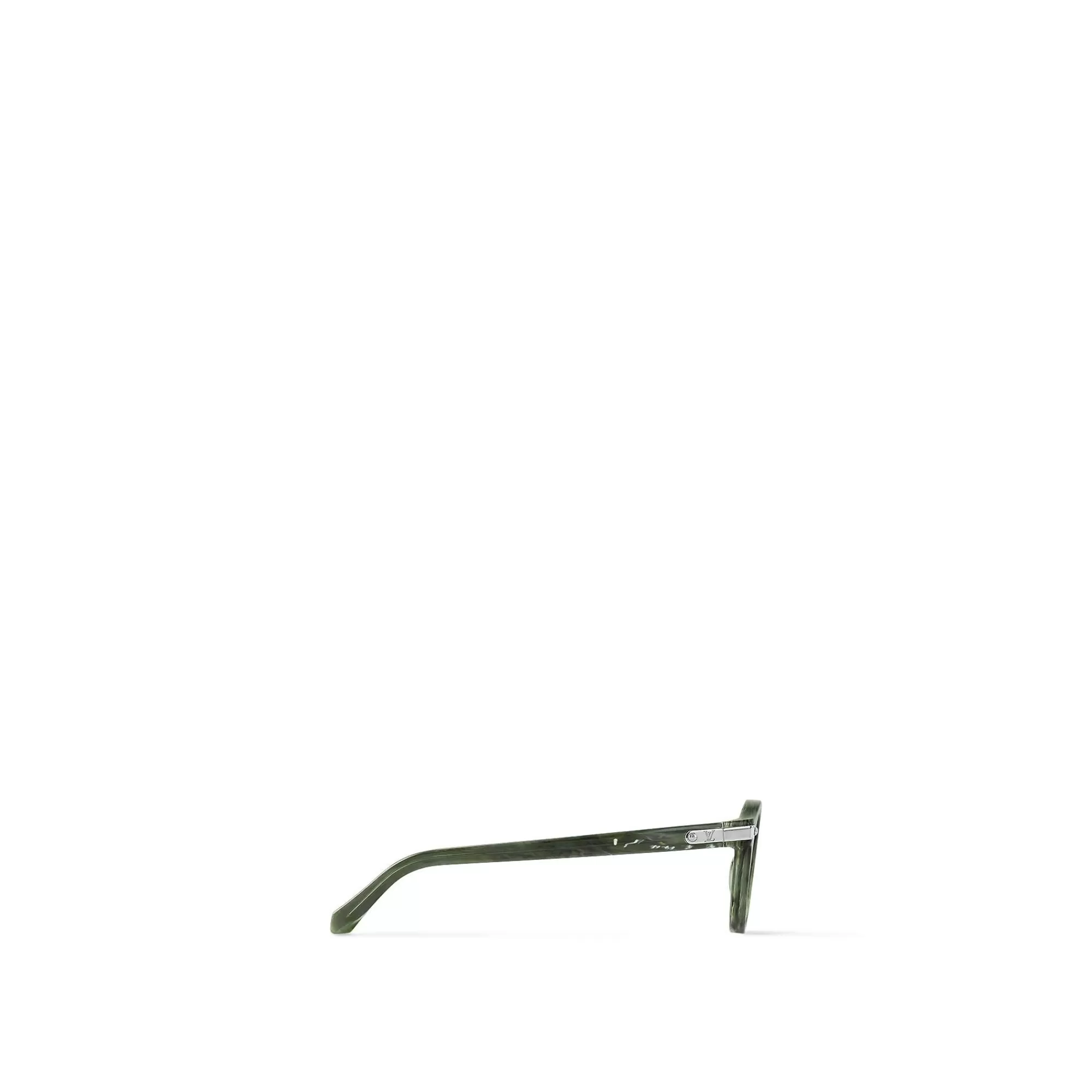 Flash Sale Louis Vuitton Lv Signature Round Sunglasses - Size S Green