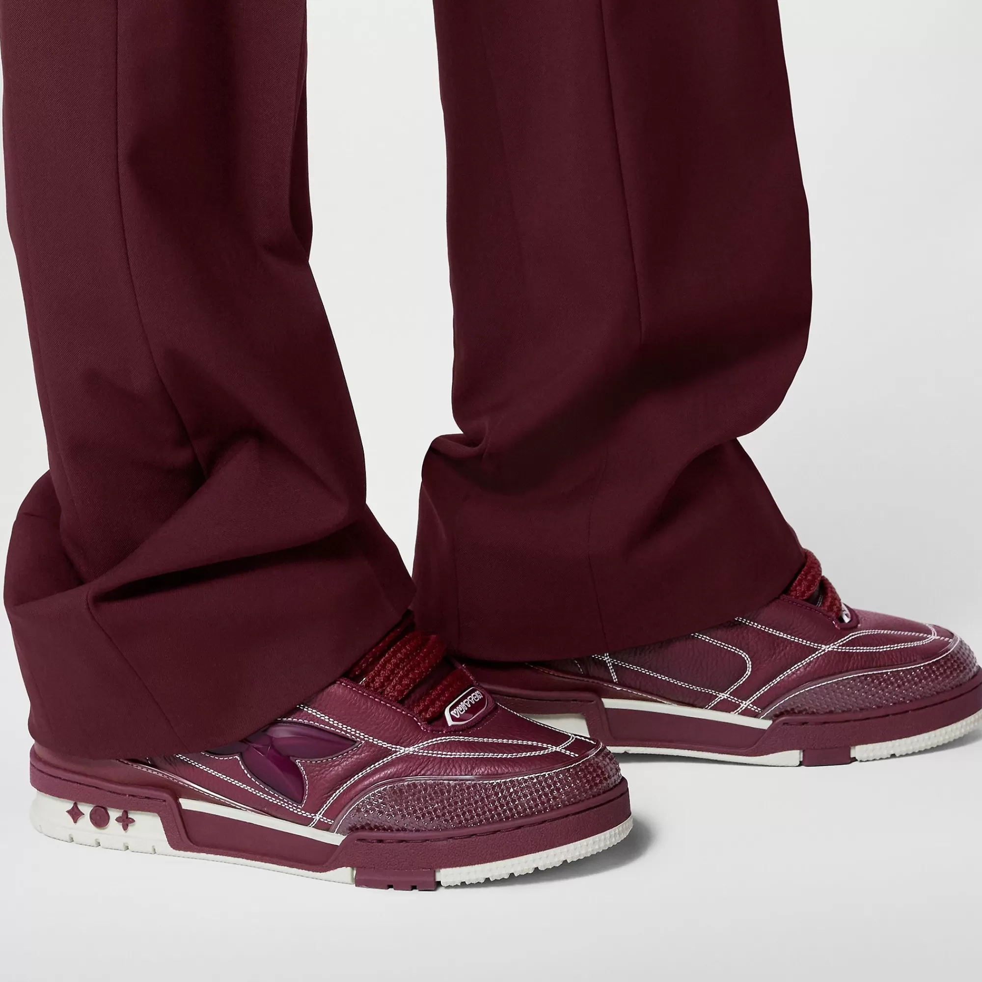 Clearance Louis Vuitton Lv Skate Sneaker Bordeaux