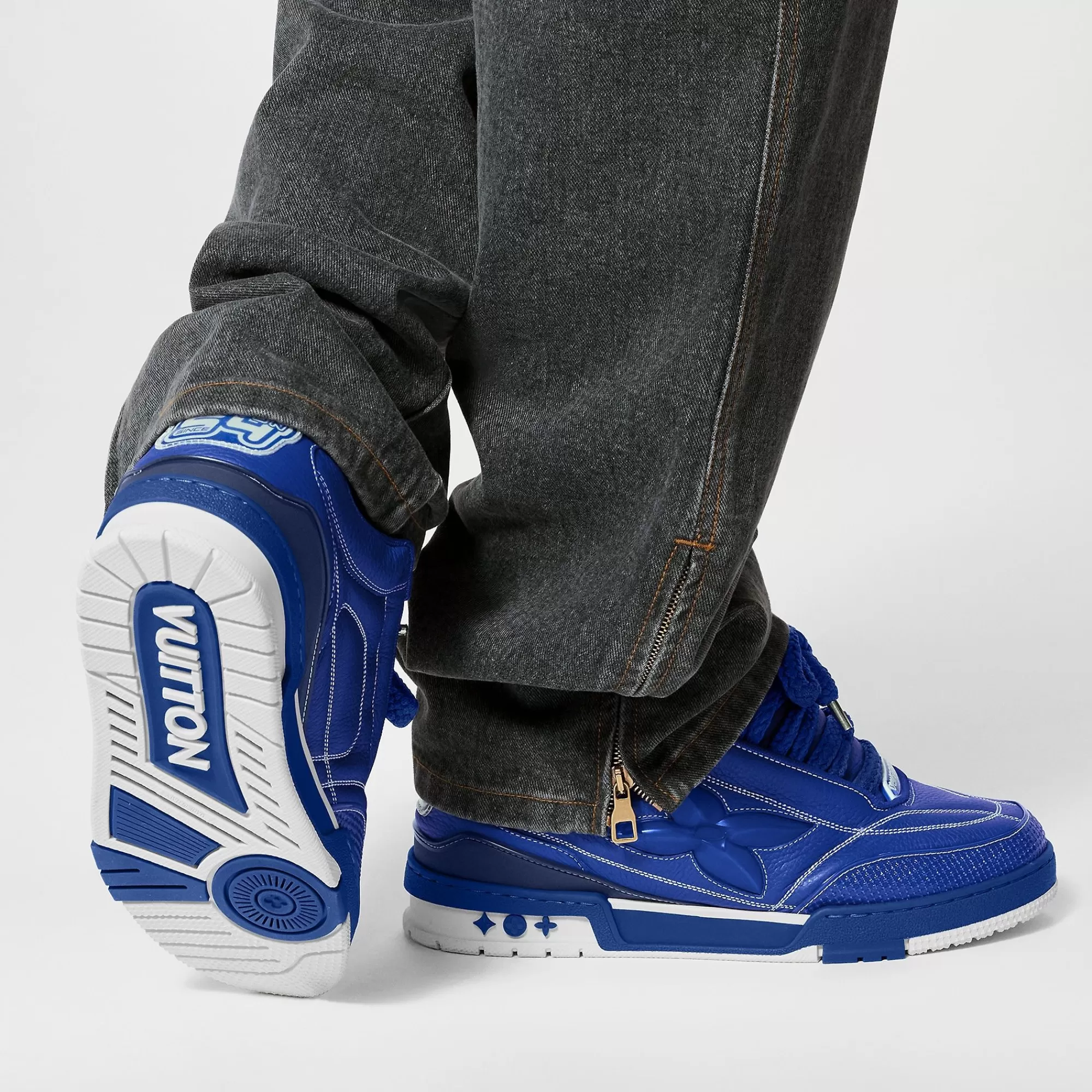 New Louis Vuitton Lv Skate Sneaker Blue