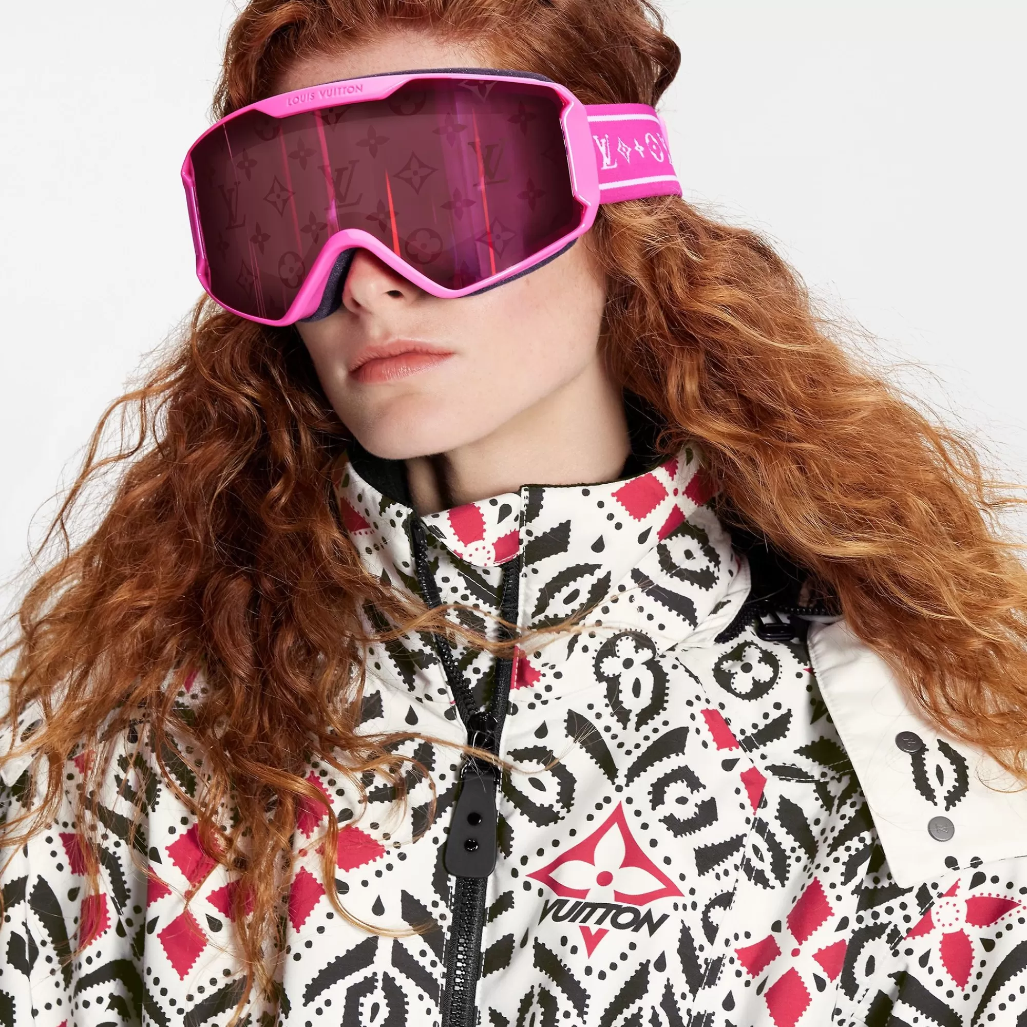 Cheap Louis Vuitton Lv Snow Mask Fuchsia