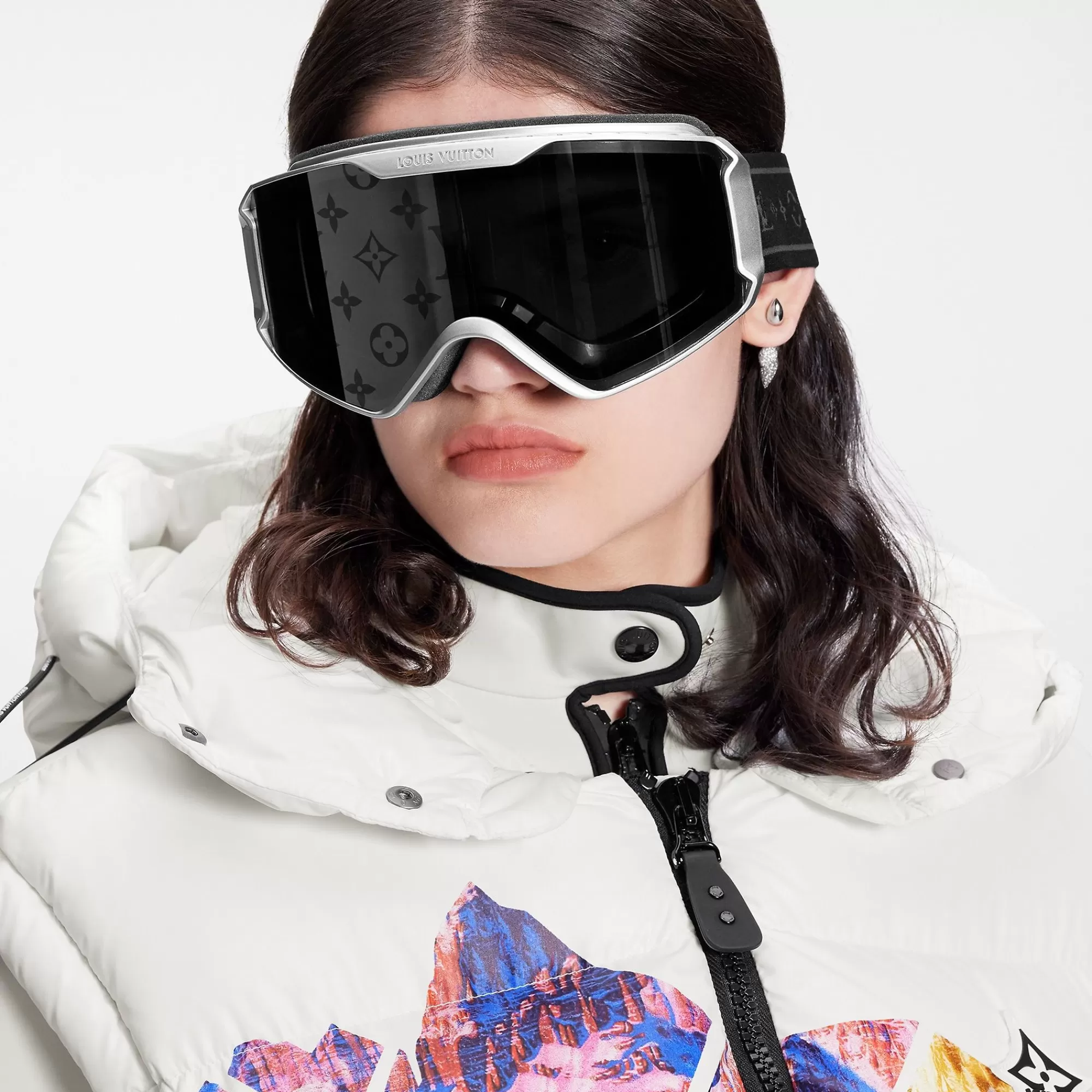 Cheap Louis Vuitton Lv Snow Mask Silver