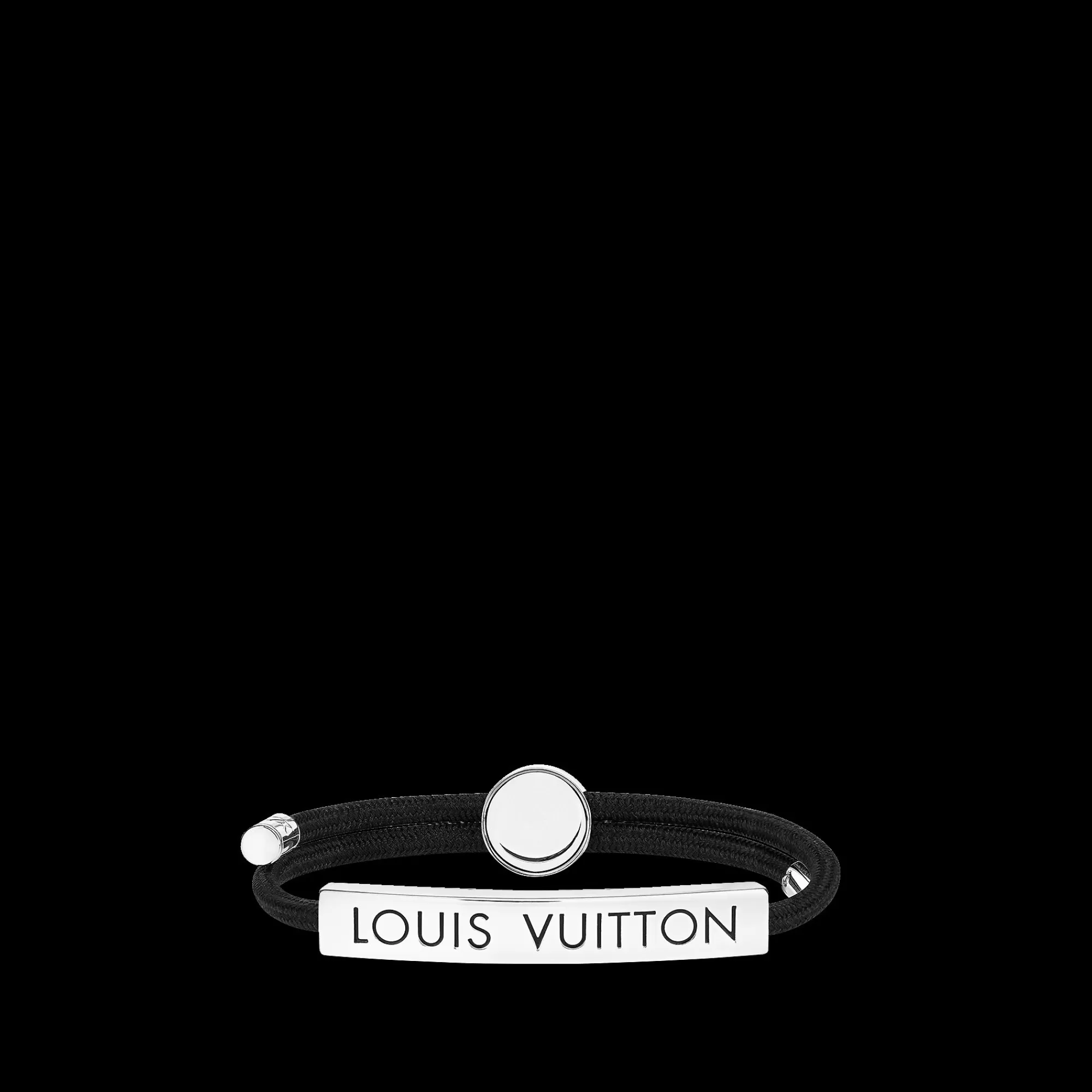 Flash Sale Louis Vuitton Lv Space Bracelet Black