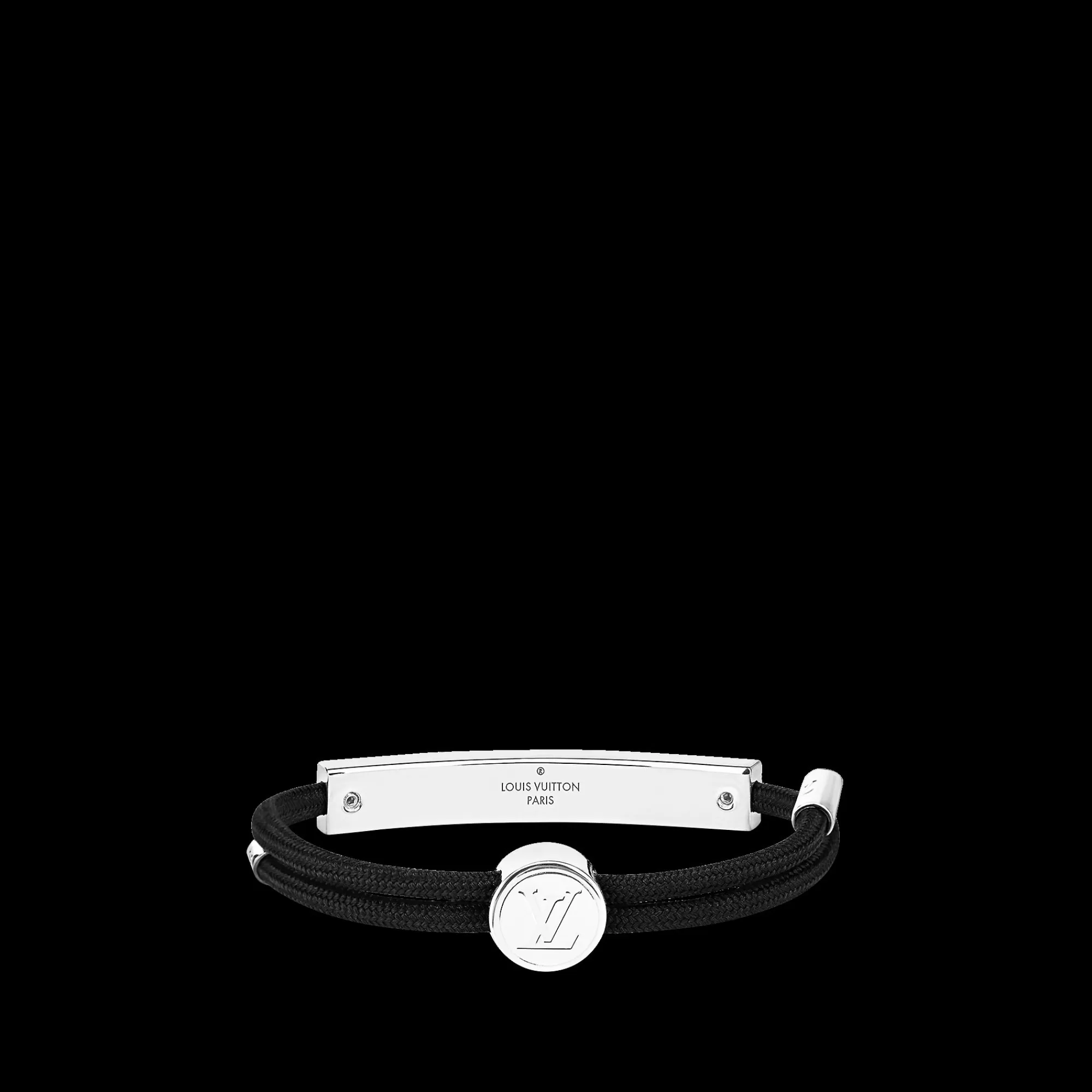 Flash Sale Louis Vuitton Lv Space Bracelet Black