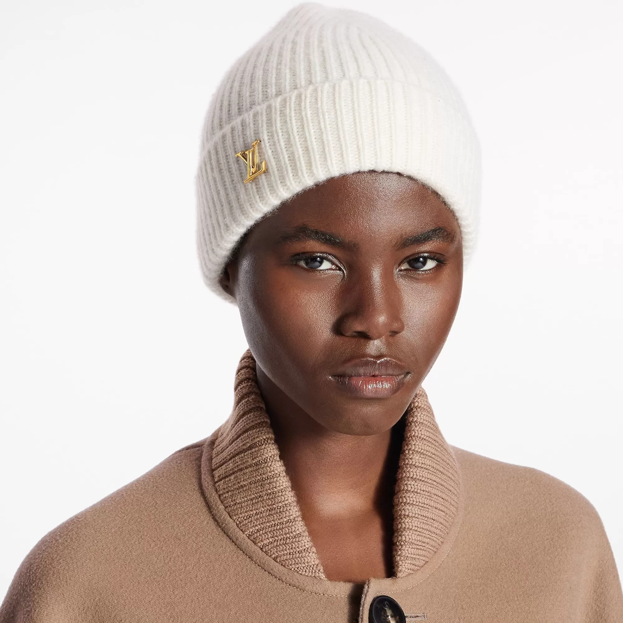 Outlet Louis Vuitton Lv Spark Beanie White