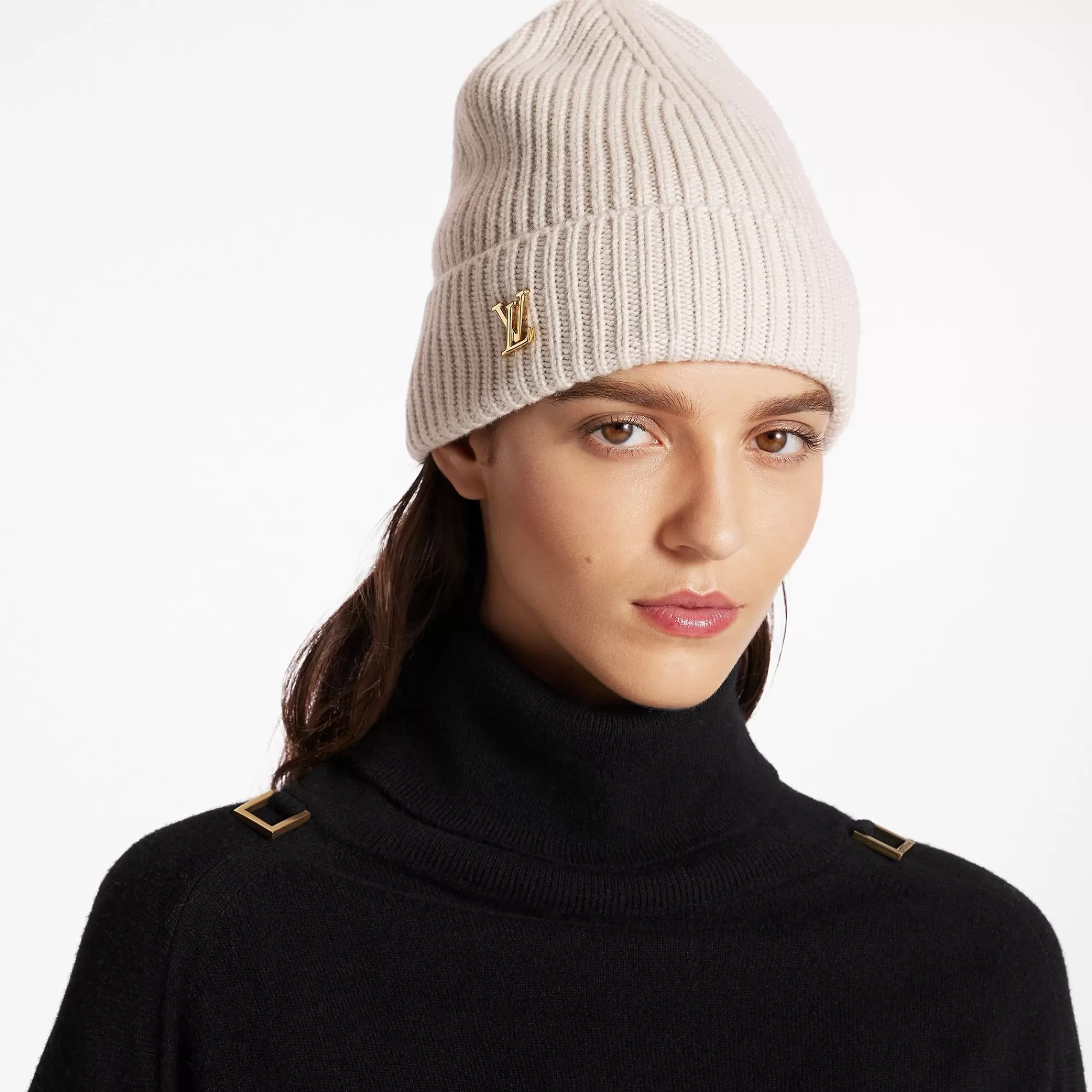 Discount Louis Vuitton Lv Spark Beanie Greige