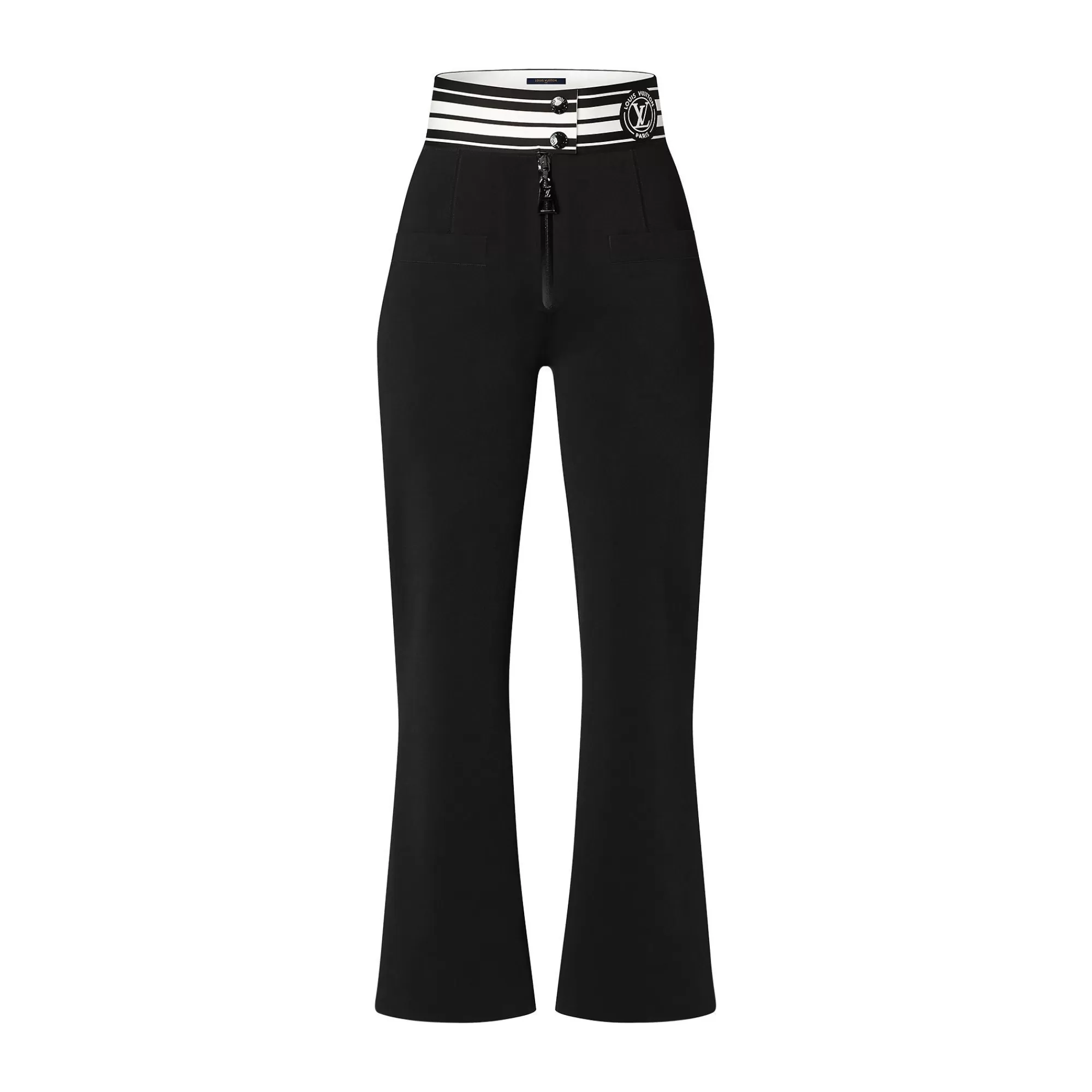 Cheap Louis Vuitton Lv Stripe Technical Jersey Flared Pants