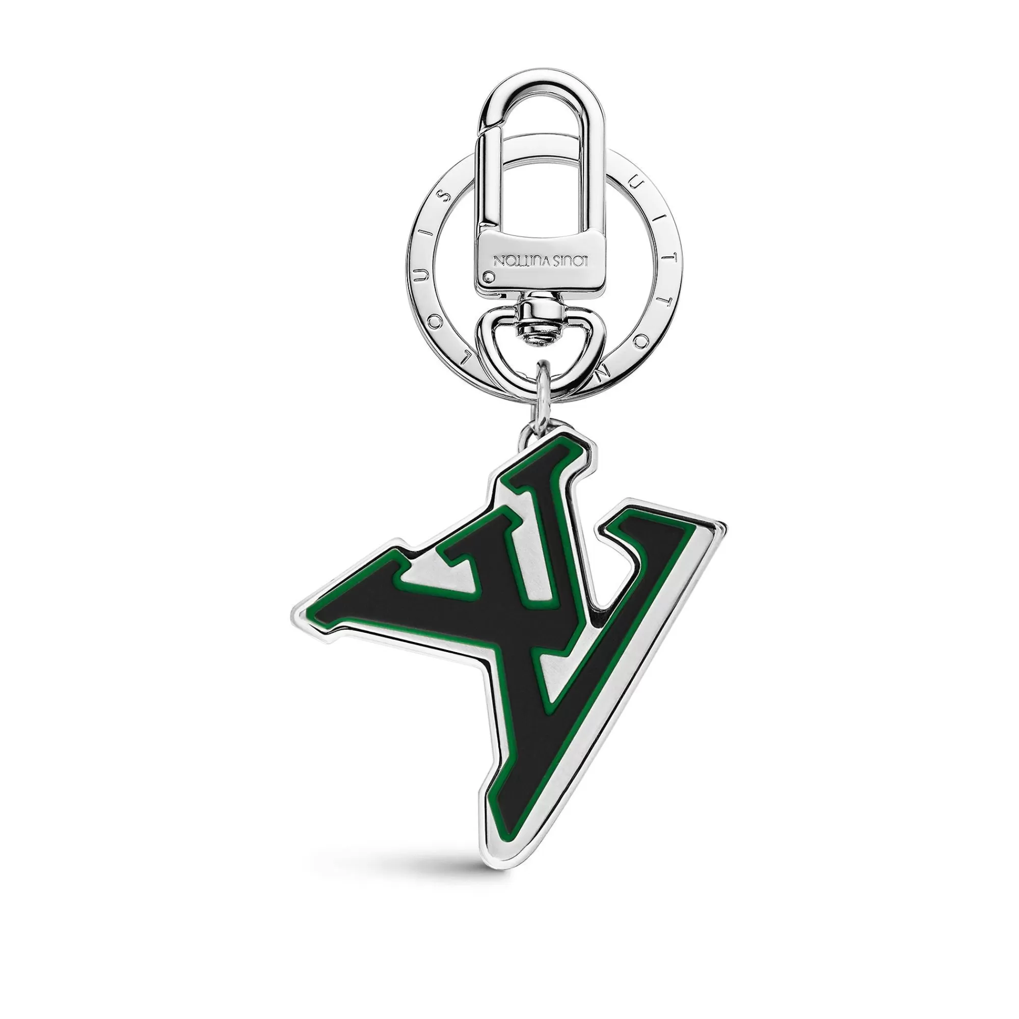 Flash Sale Louis Vuitton Lv Tatic Key Holder & Bag Charm